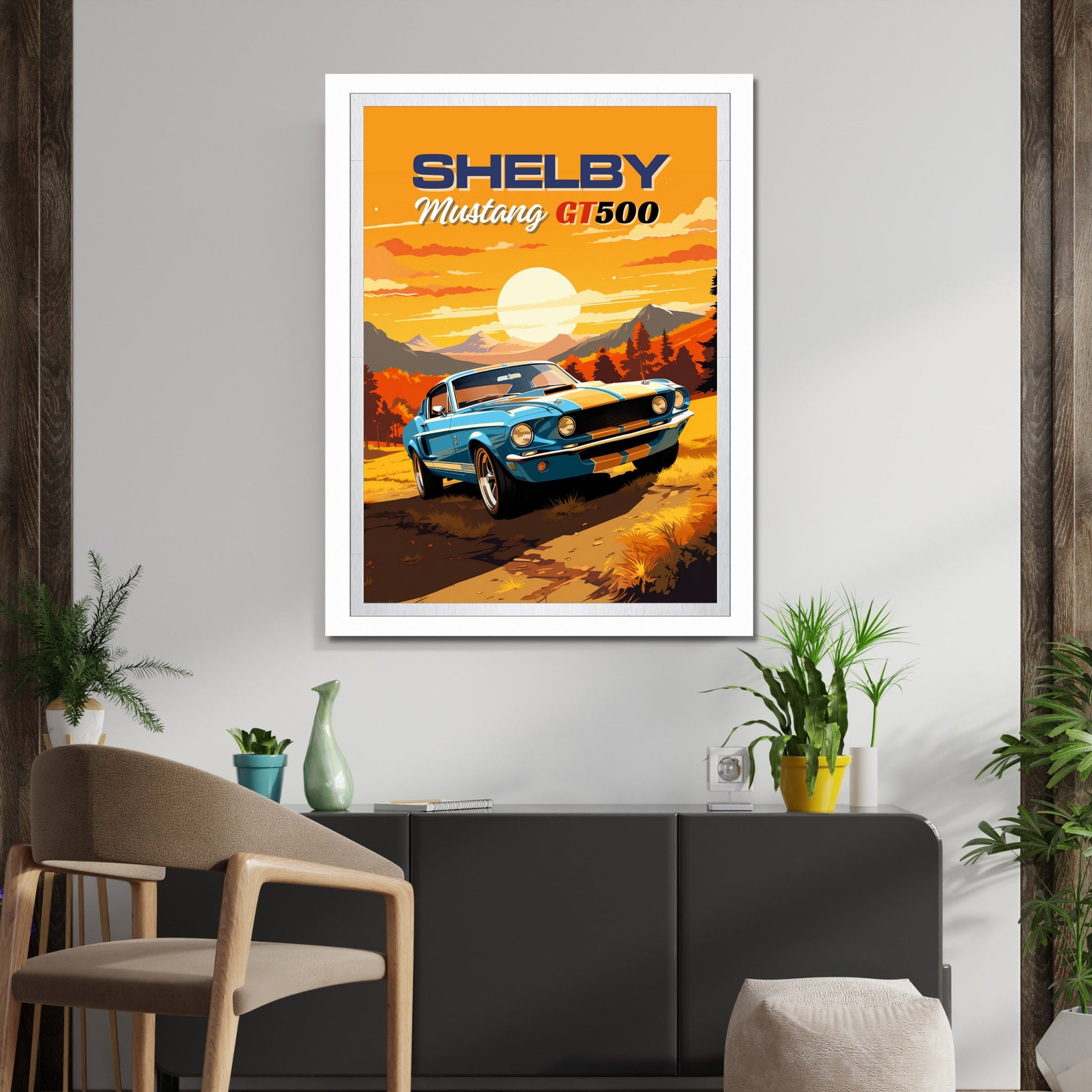 Shelby Mustang GT500 Poster