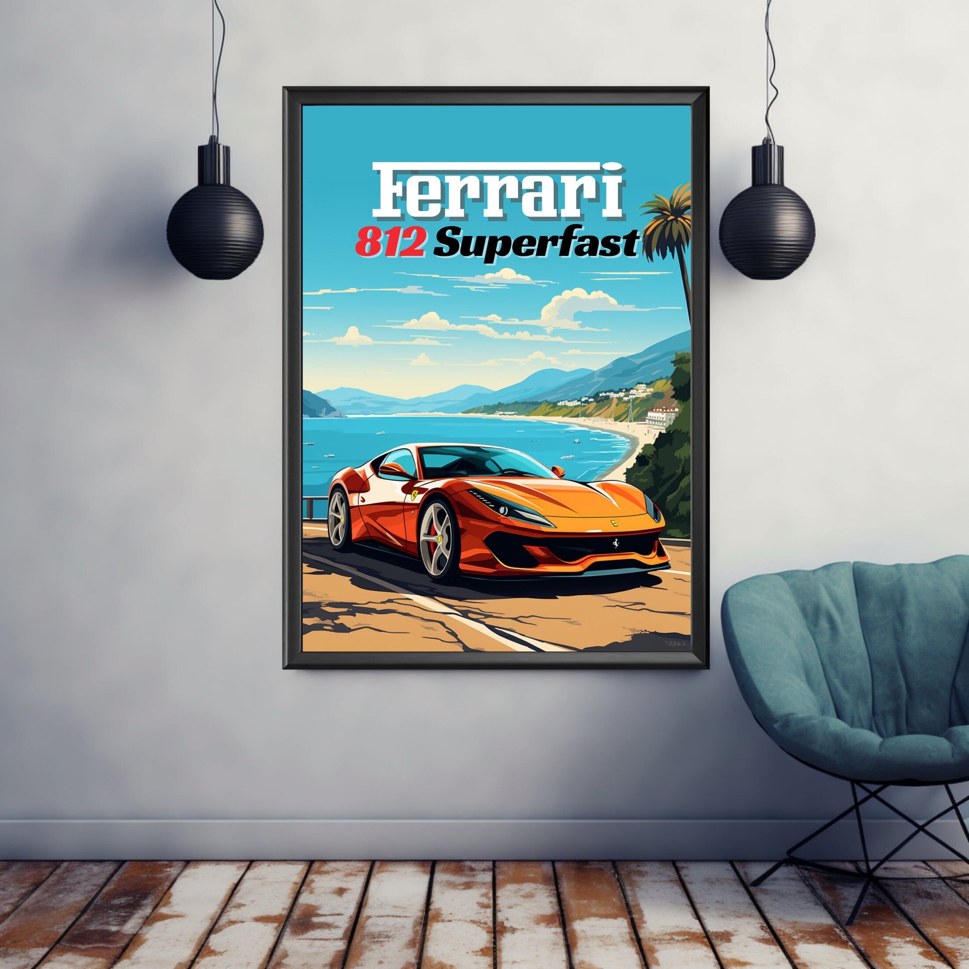 Ferrari 812 Superfast Print