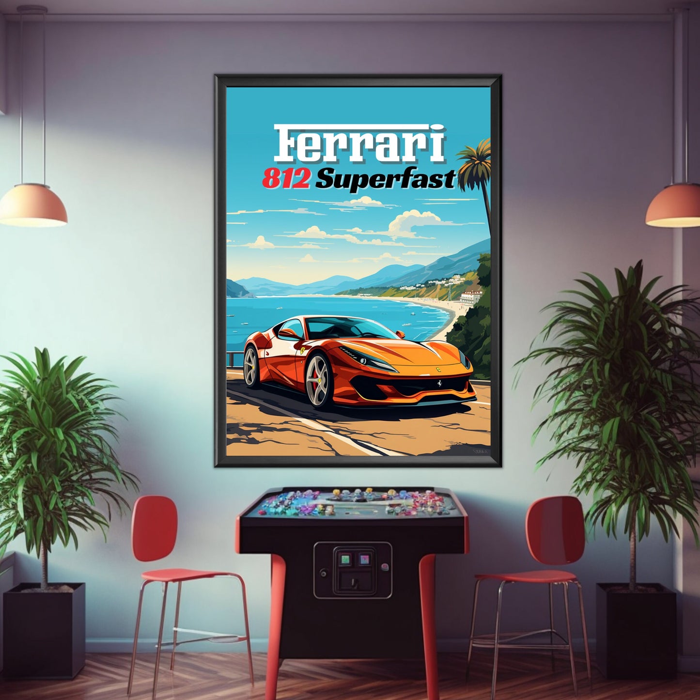 Ferrari 812 Superfast Print