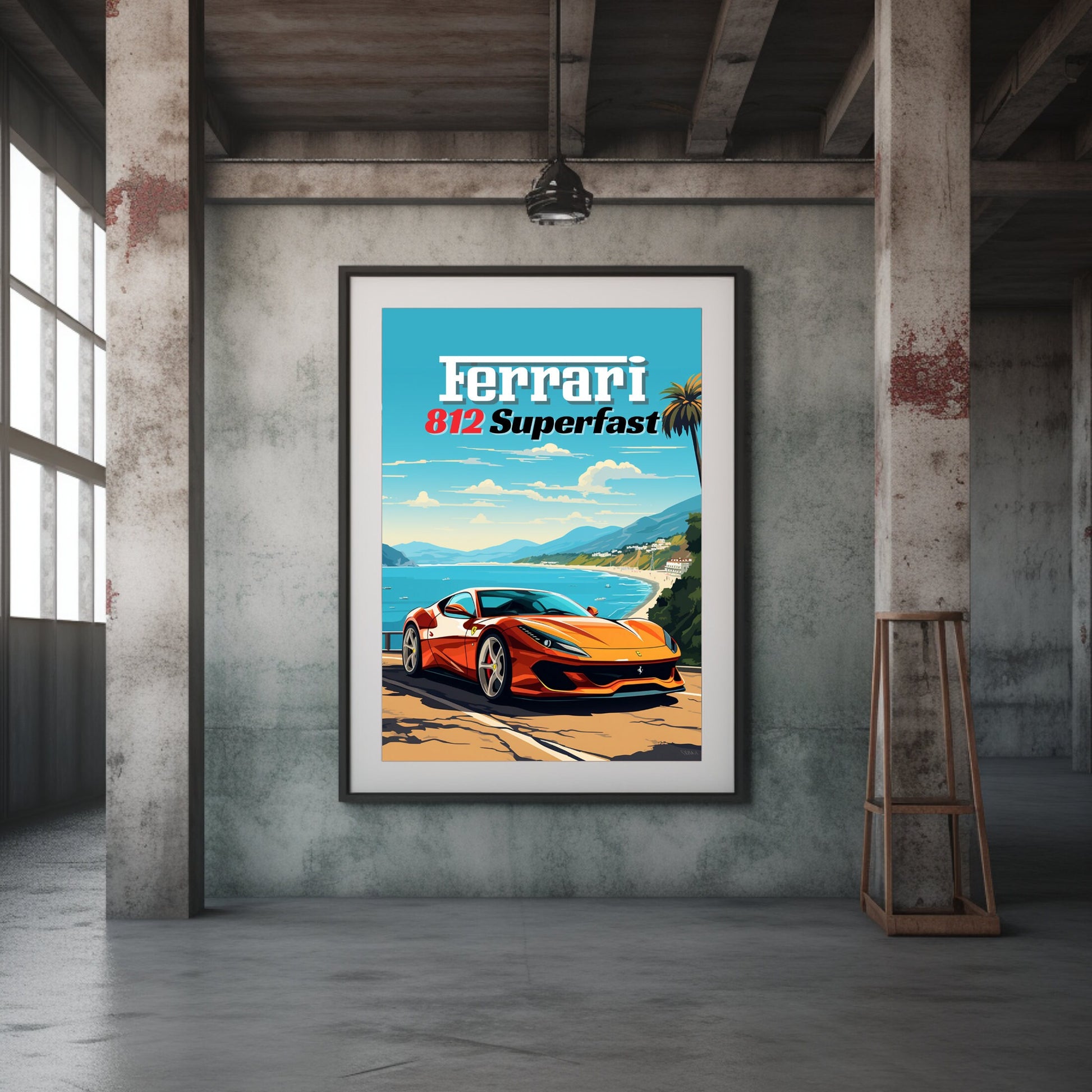 Ferrari 812 Superfast Print