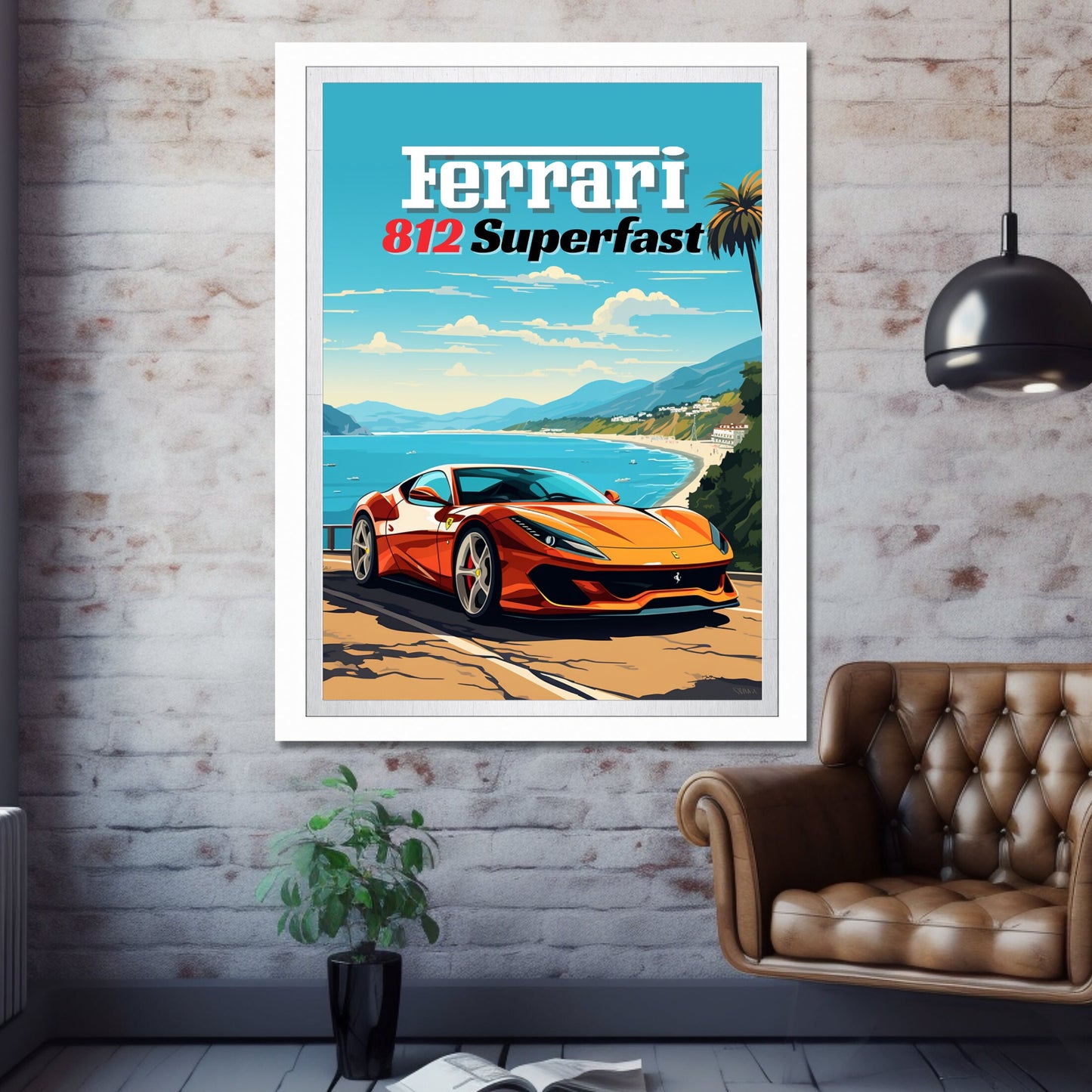 Ferrari 812 Superfast Print