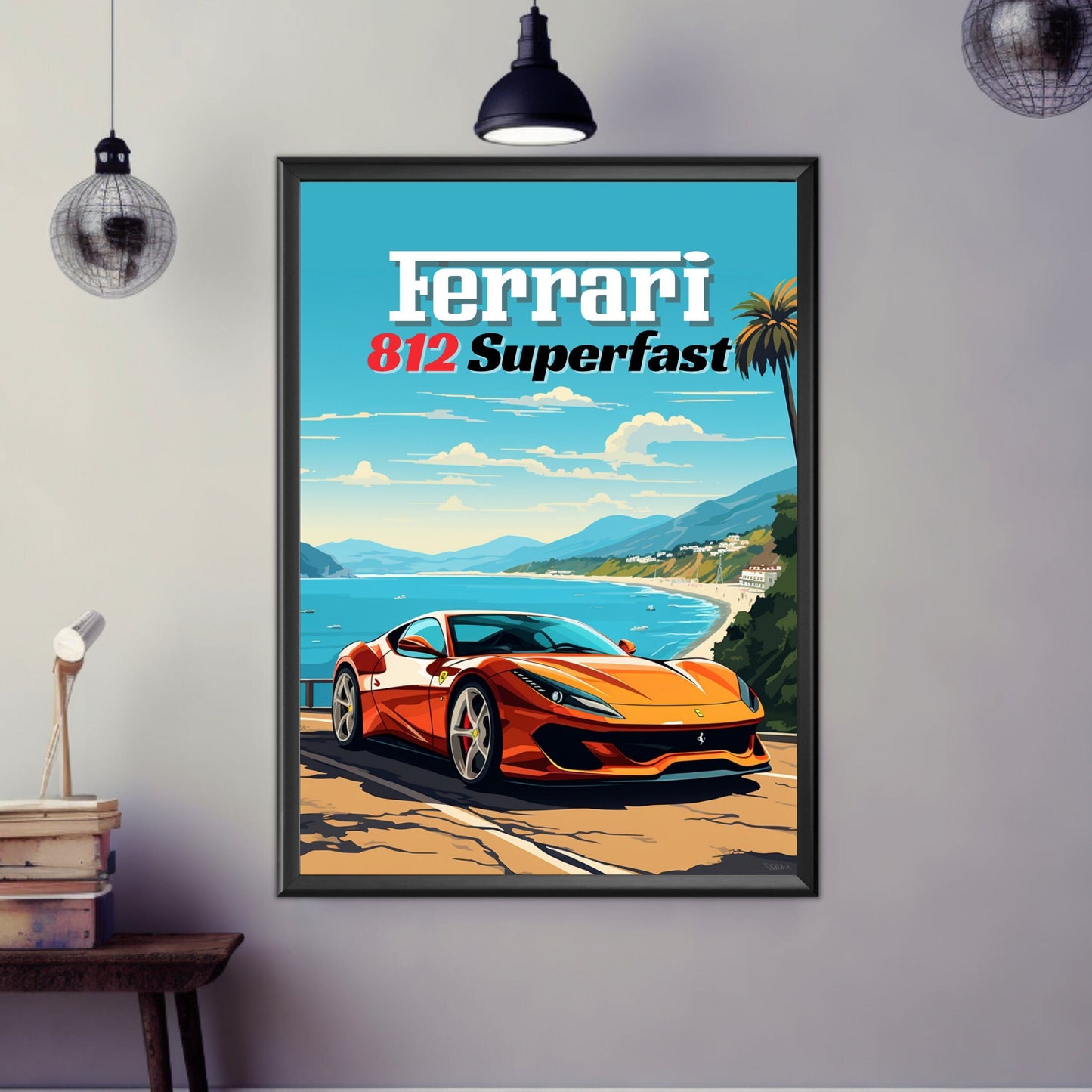 Ferrari 812 Superfast Print