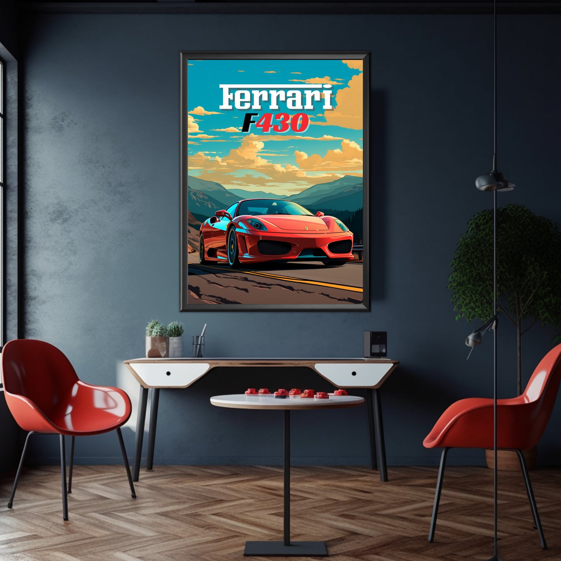 Ferrari F430 Car Print