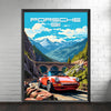 Porsche 911 Print, Porsche 911 Poster, Supercar print, 1980s Car Print, Vintage Car Print, Car Print, Car Poster, Car Art, Classic Car Print