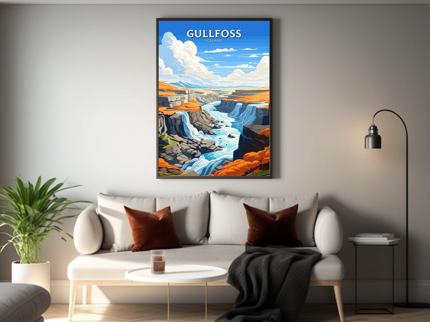 Gullfoss print