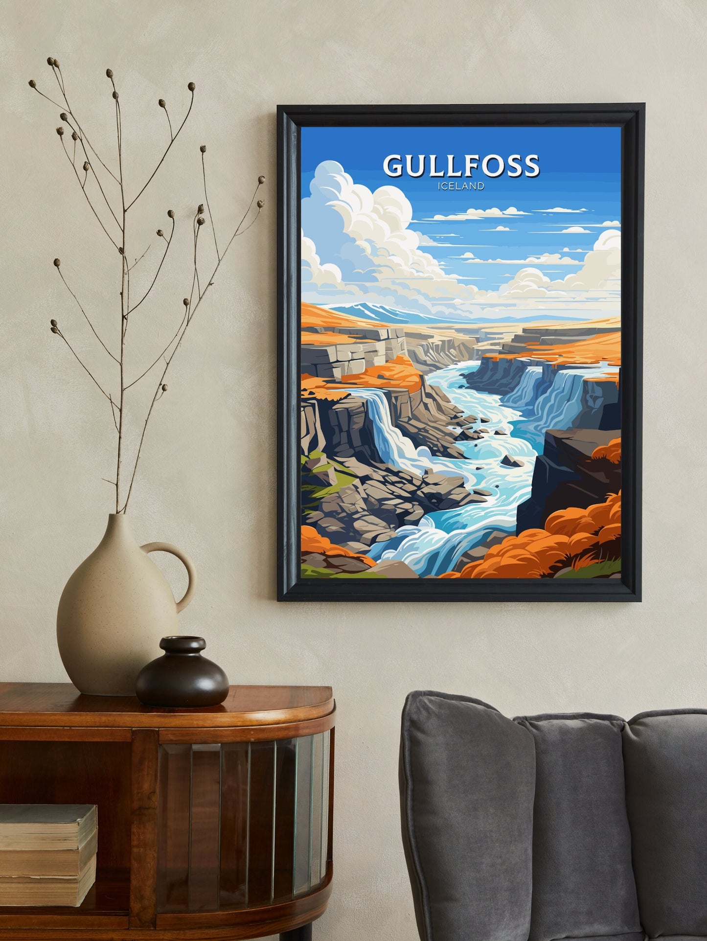 Gullfoss print