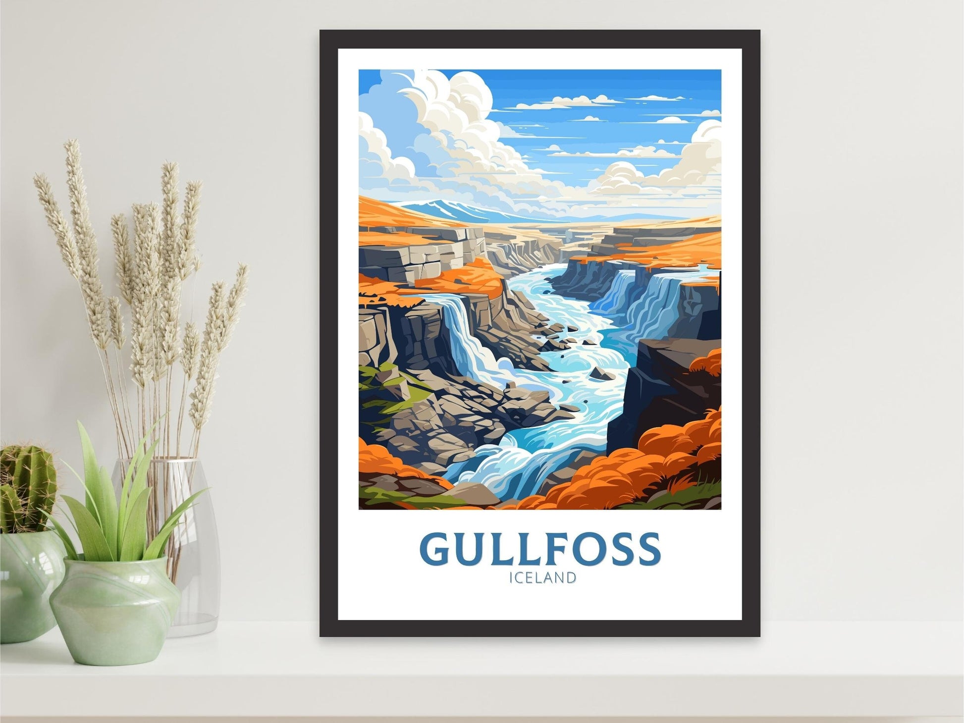 Gullfoss print