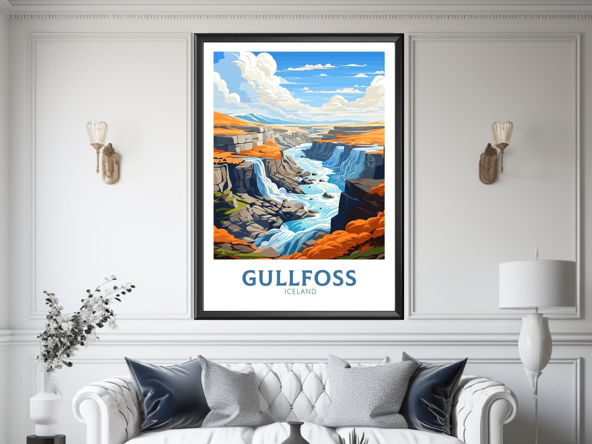 Gullfoss print