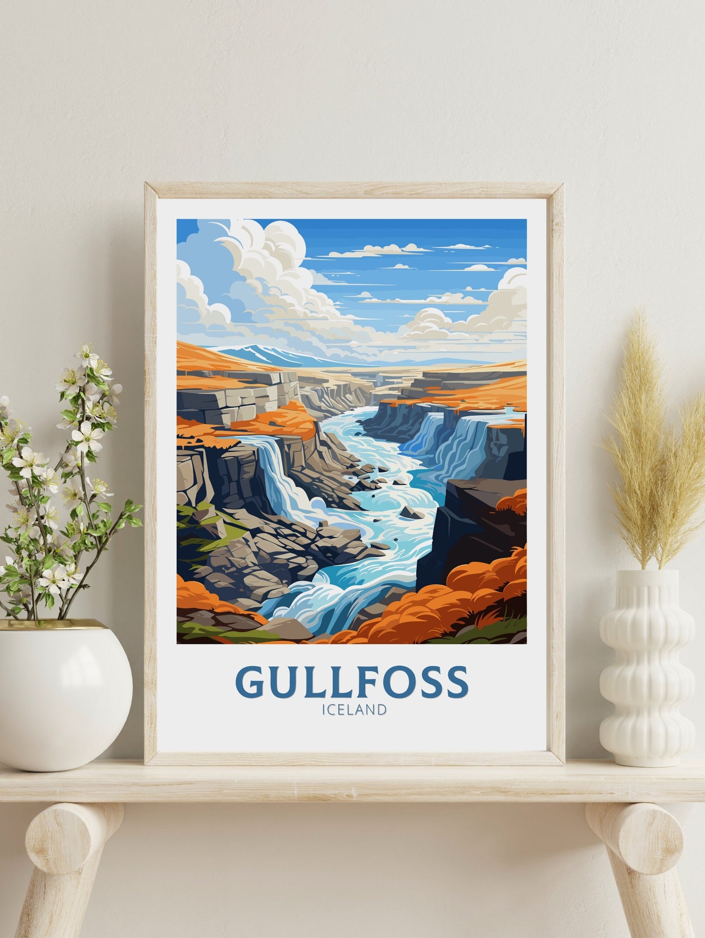 Gullfoss print