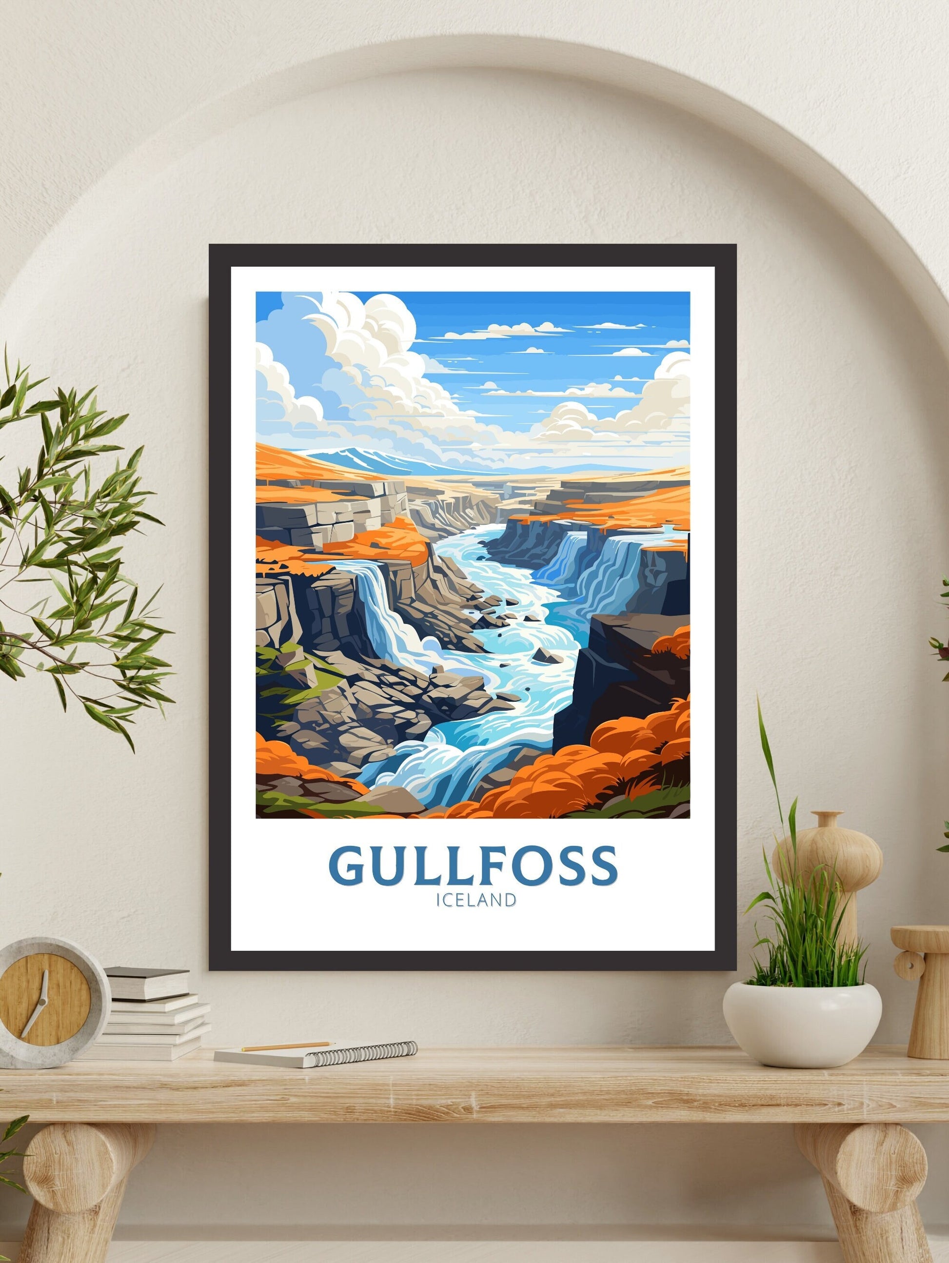 Gullfoss print