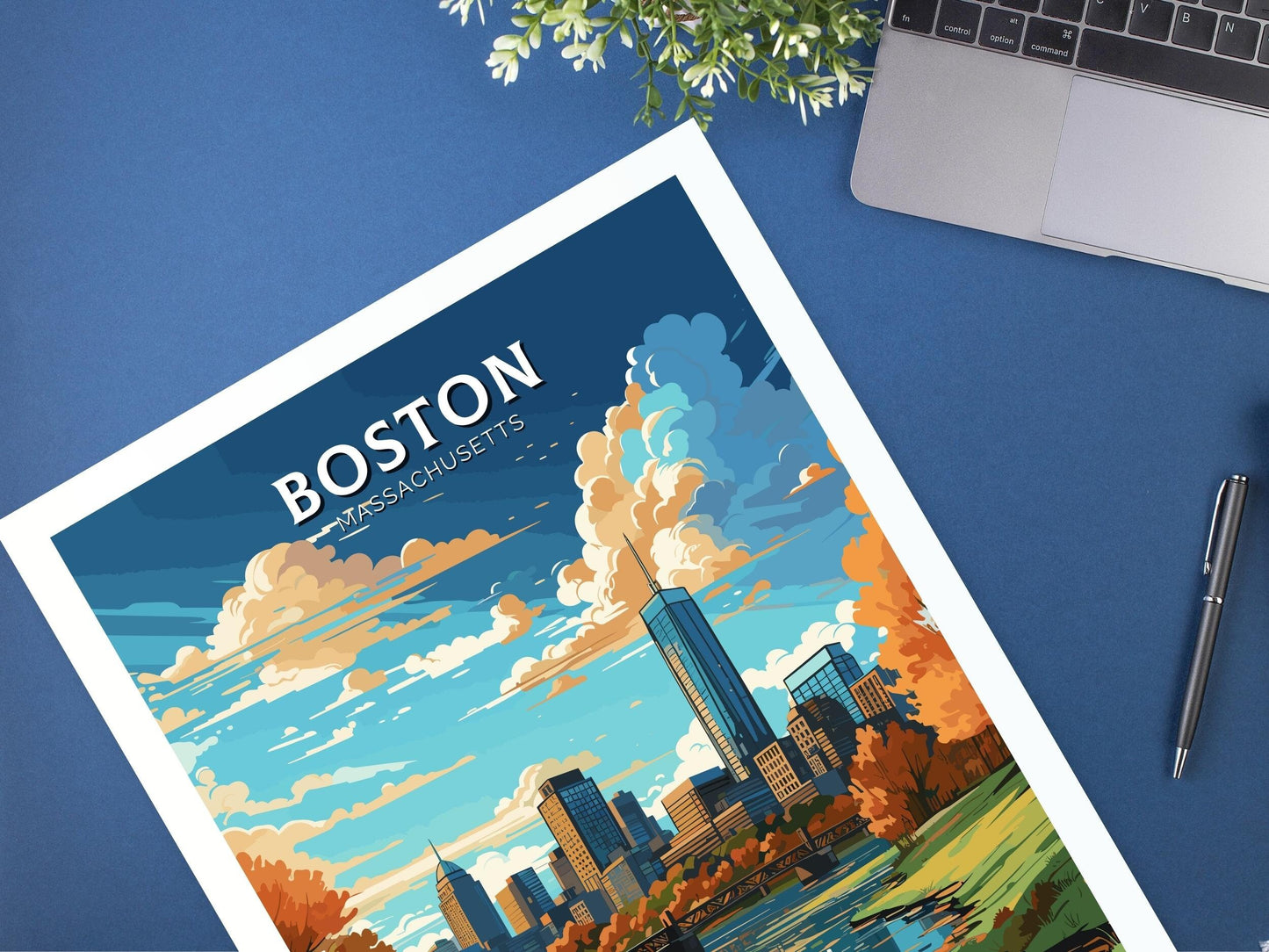 Boston print