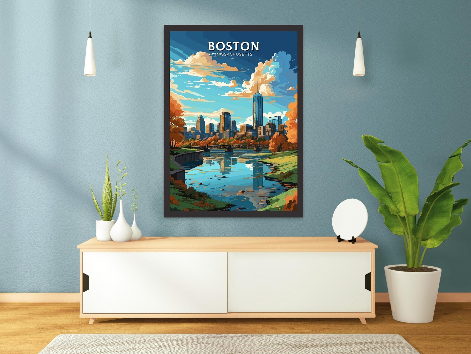 Boston print