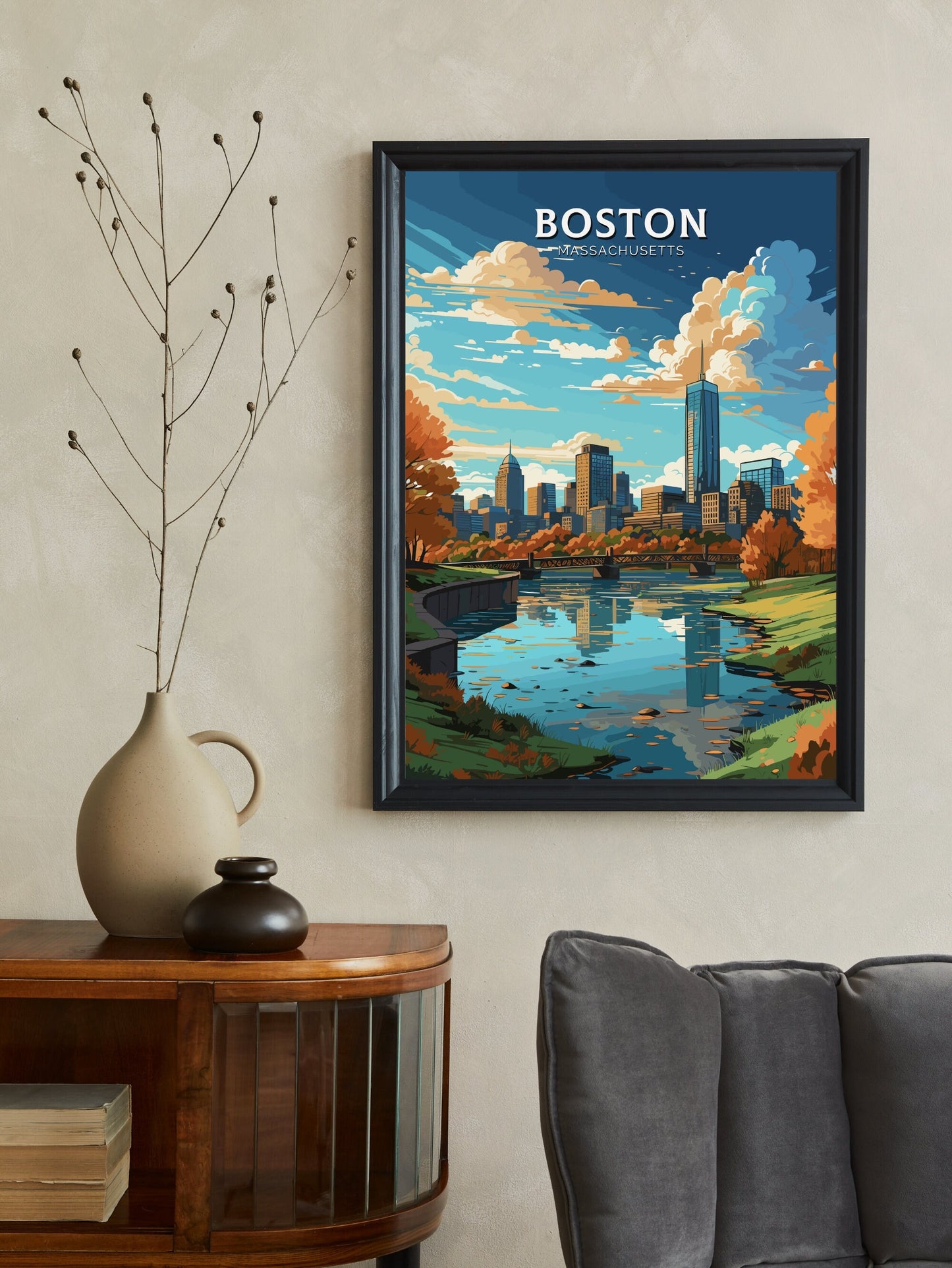 Boston print