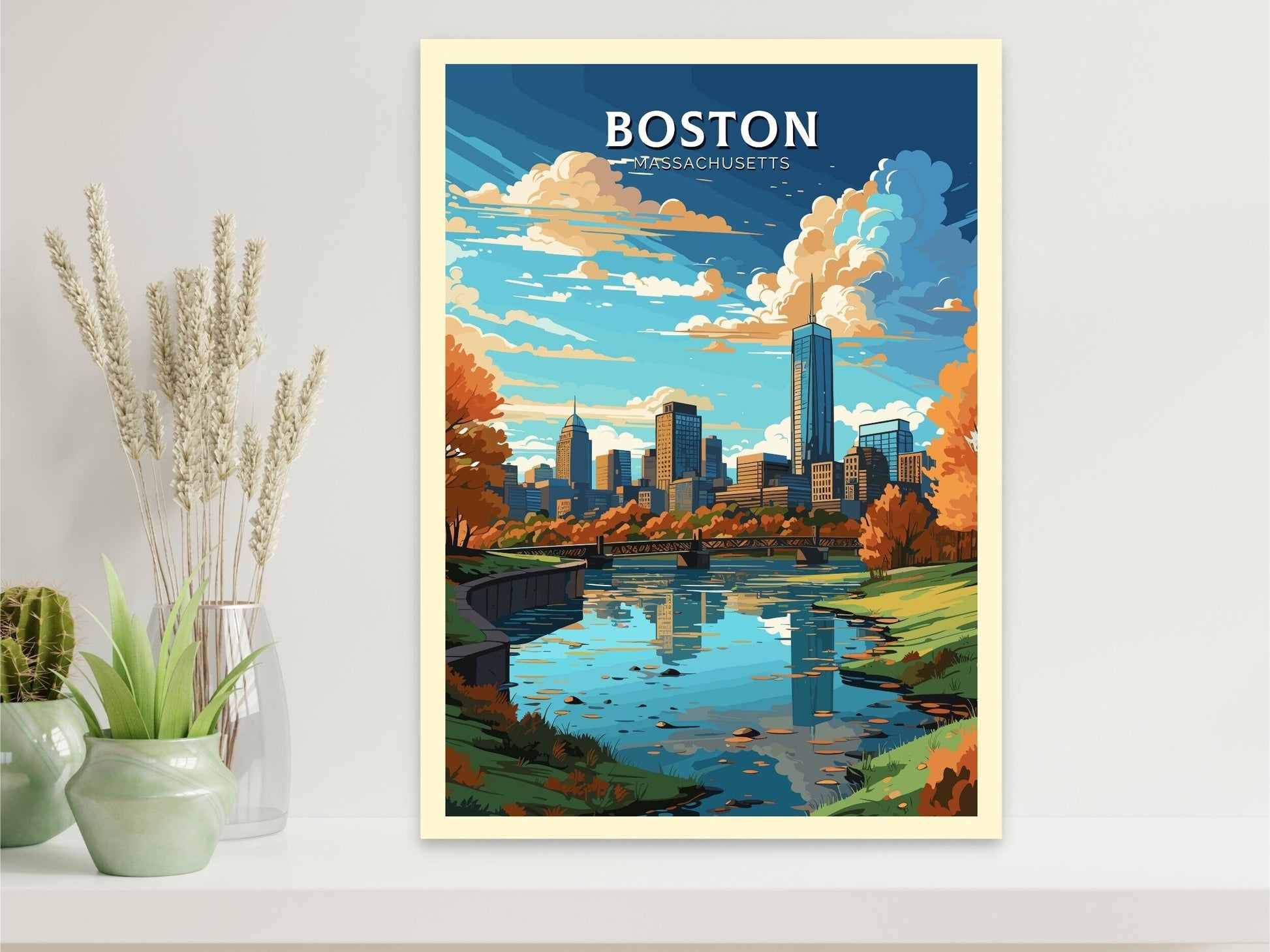 Boston print