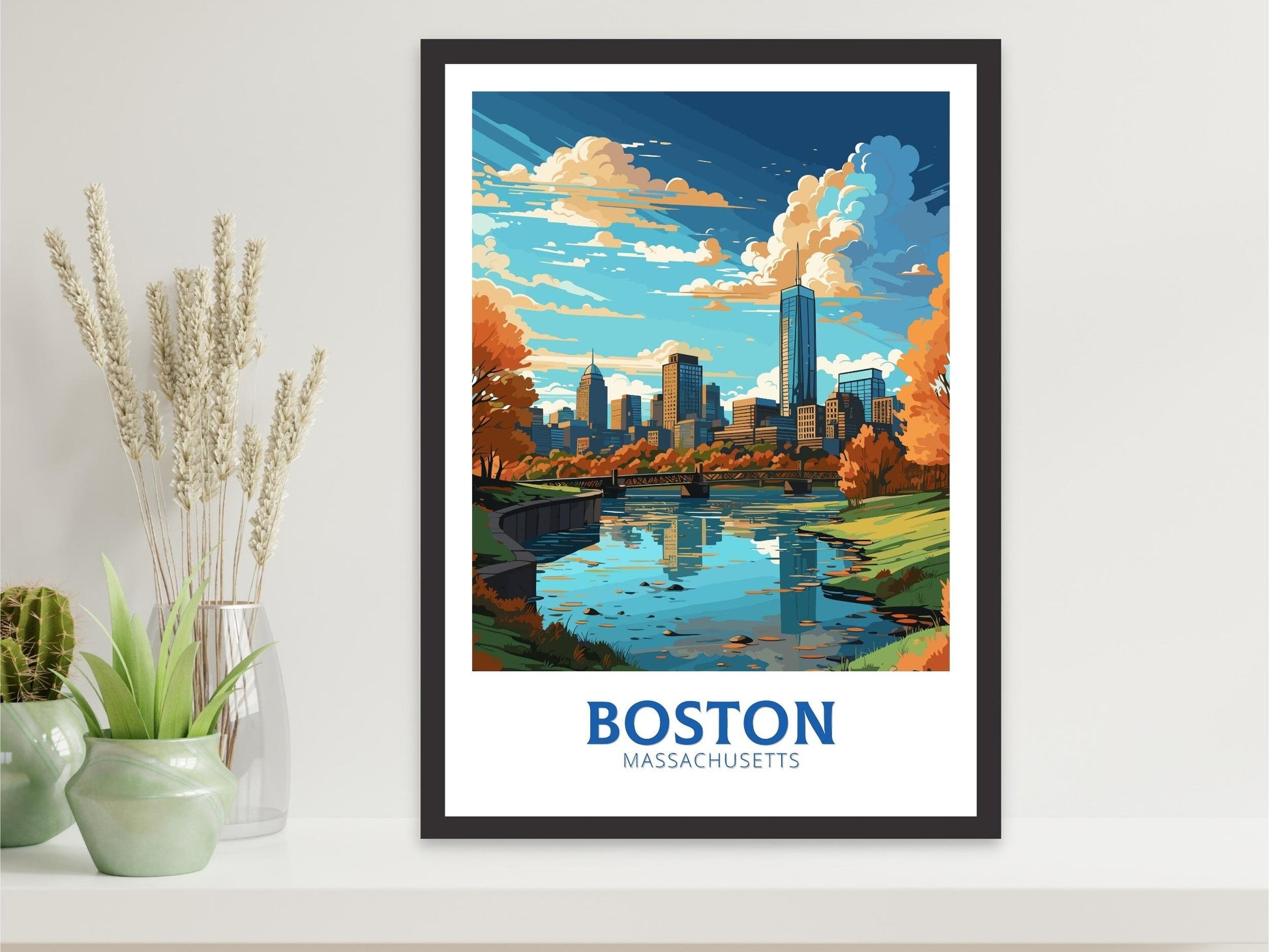 Boston print