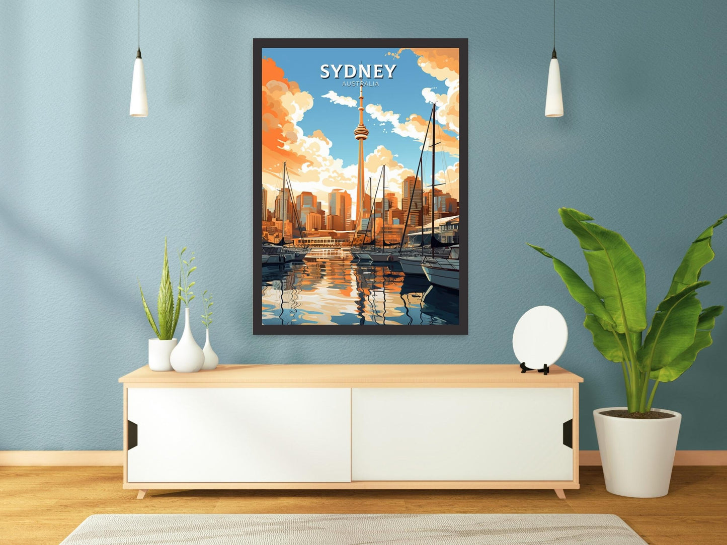 Sydney Travel Poster | Sydney Travel Print | Sydney Illustration | Australia Print | Australia Wall Art | Australia Poster ID 546