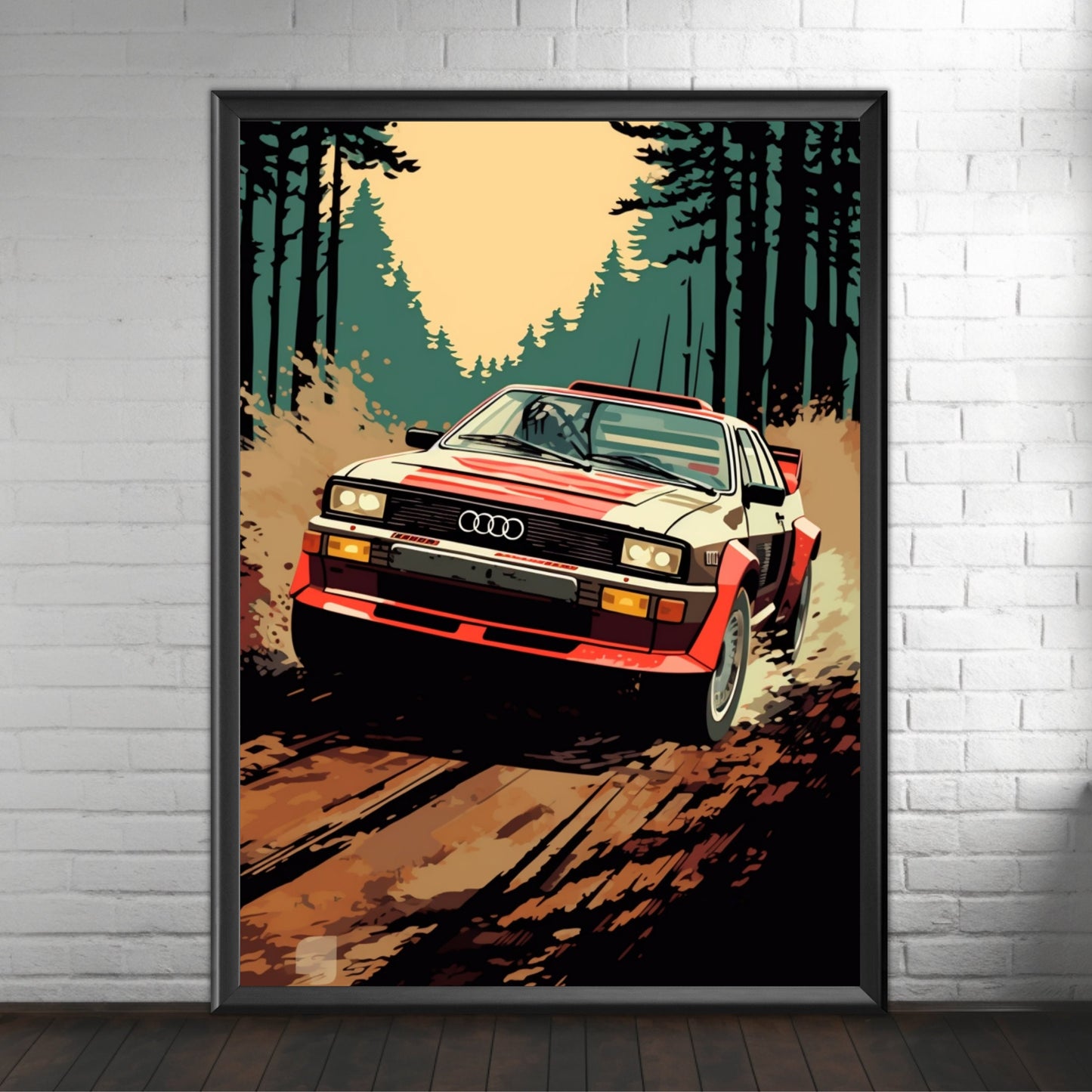 Audi Quattro Poster