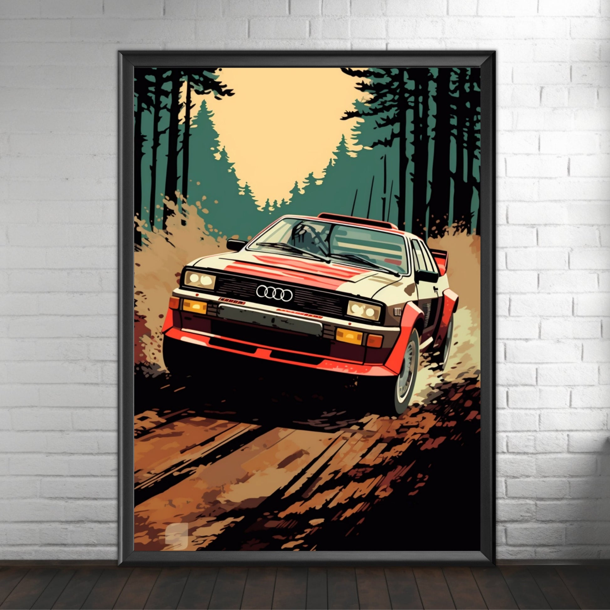 Audi Quattro Poster