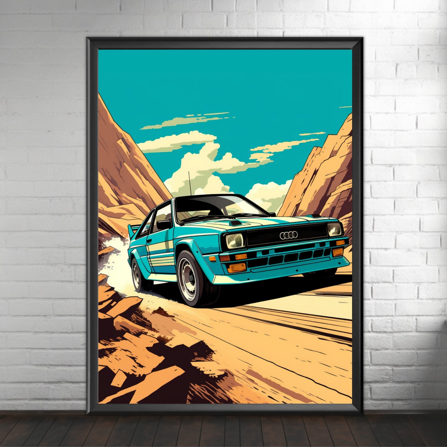 Audi Quattro Poster