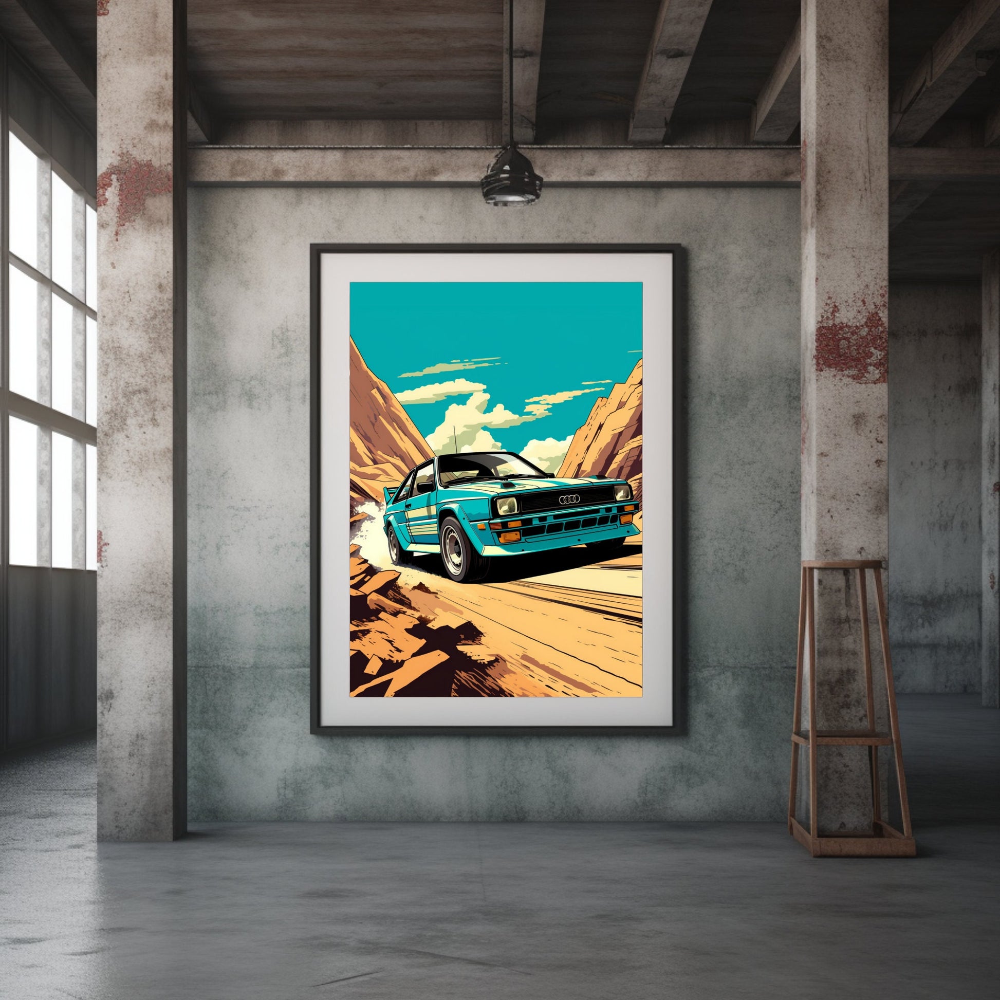 Audi Quattro Poster