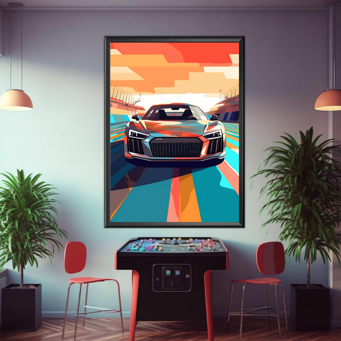 Audi R8 Car Print