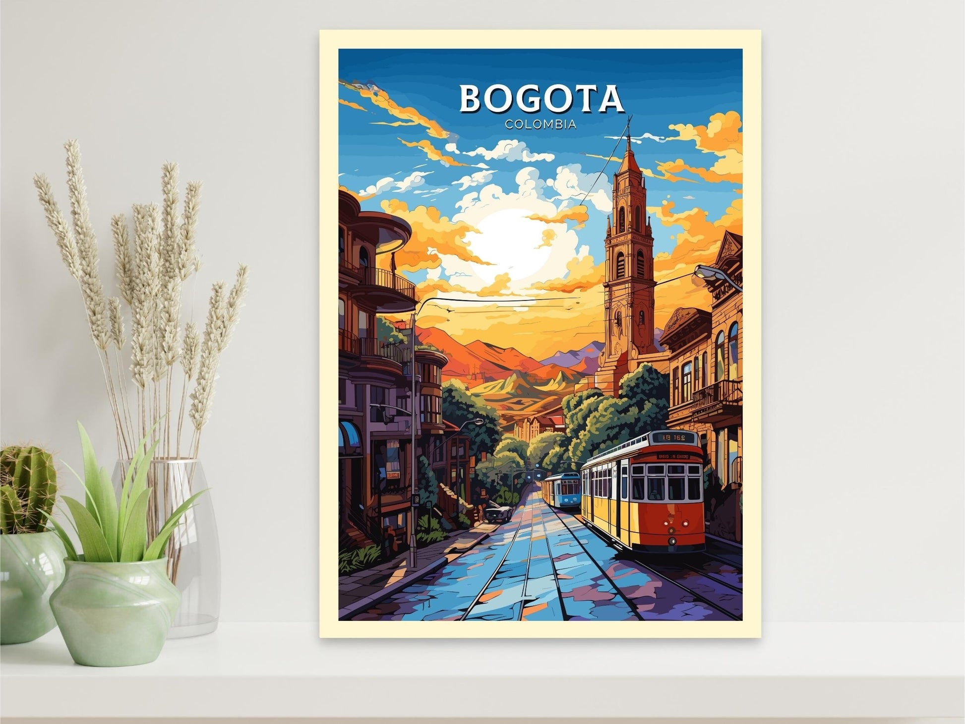 Bogota print