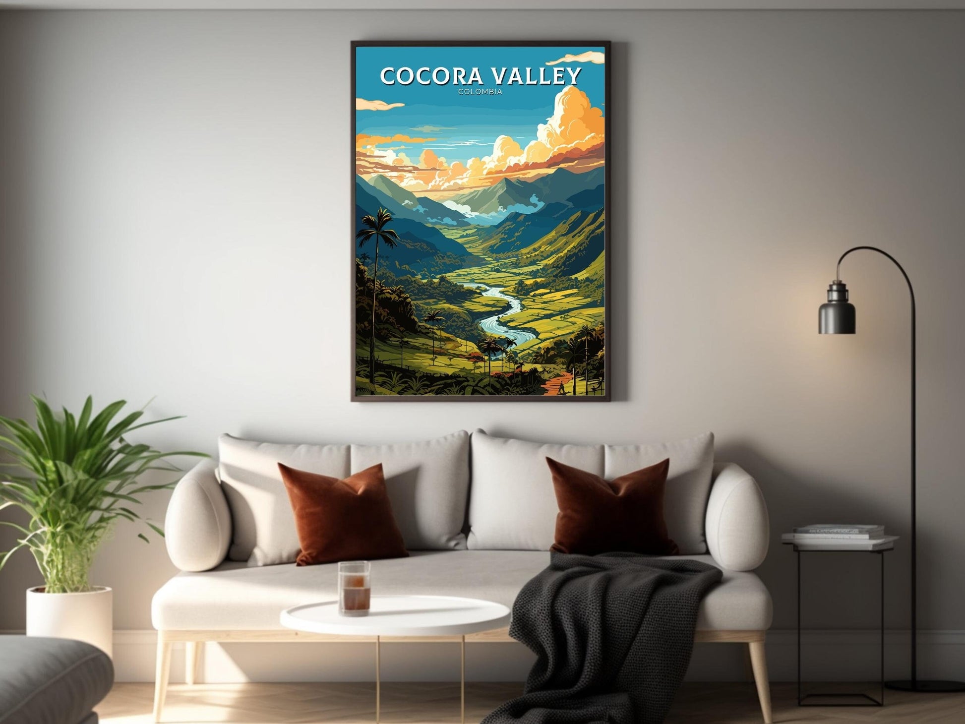 Cocora Valley Print