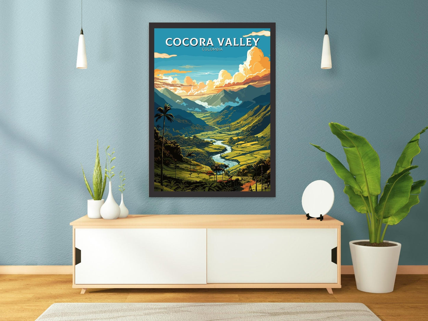 Cocora Valley Print