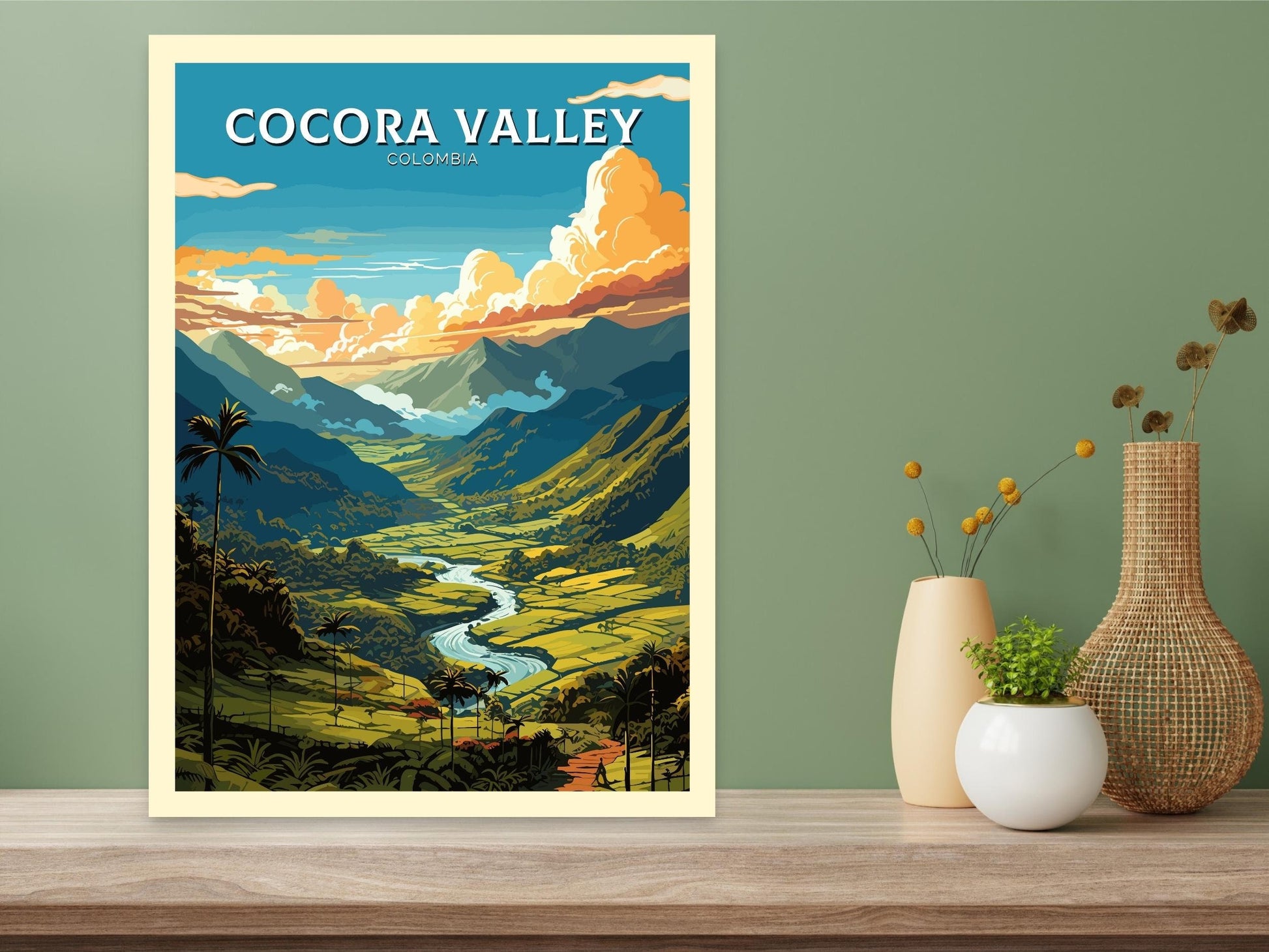 Cocora Valley Print