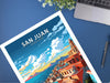 San Juan travel poster