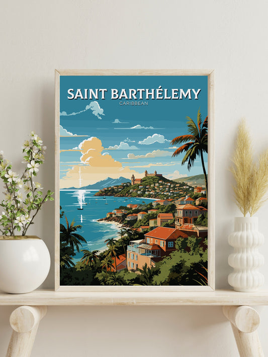 Saint Barthélemy Print | Saint Barthélemy Poster