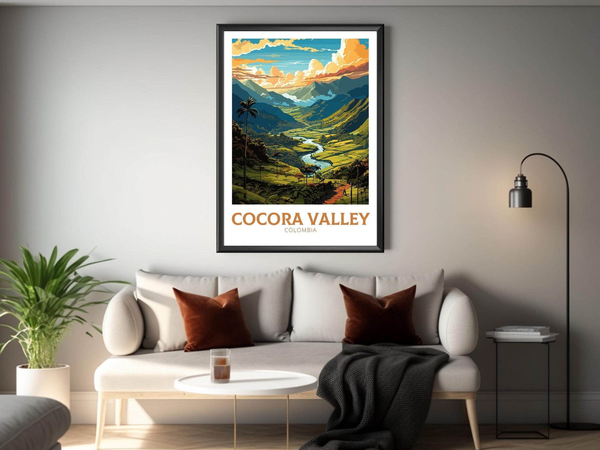 Cocora Valley Poster