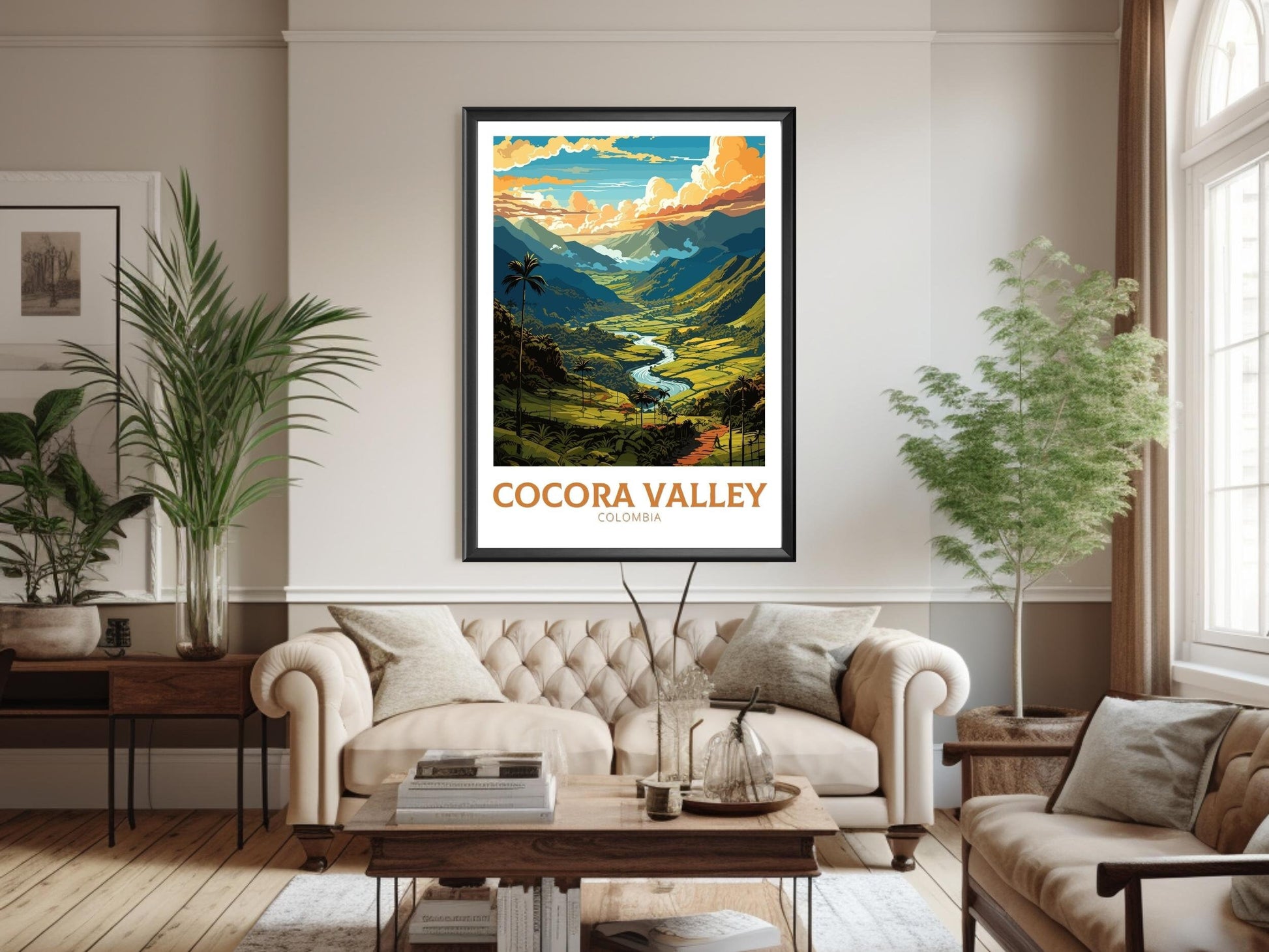 Cocora Valley Poster