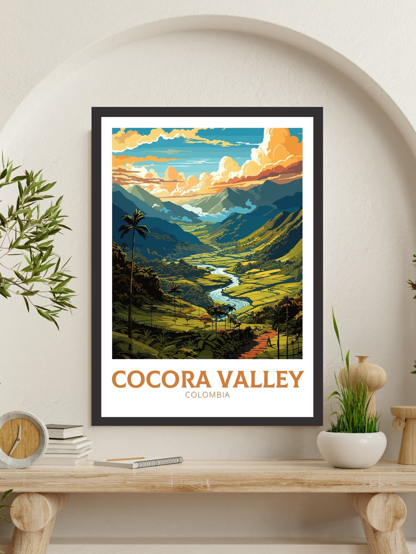 Cocora Valley Poster