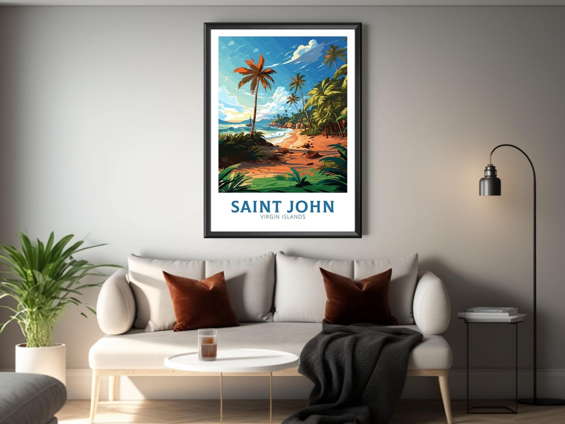 Saint John Island Print