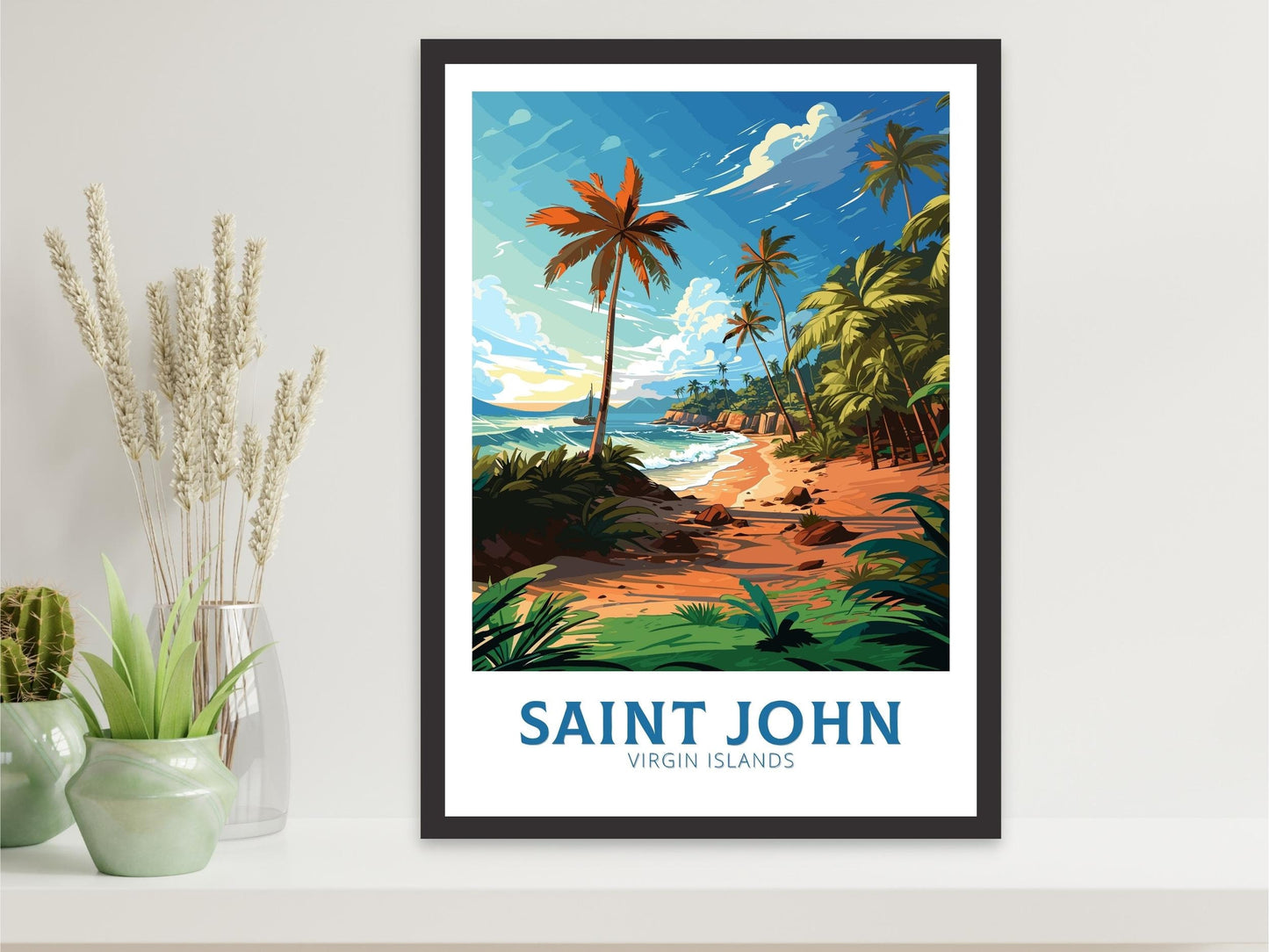 Saint John Island Print