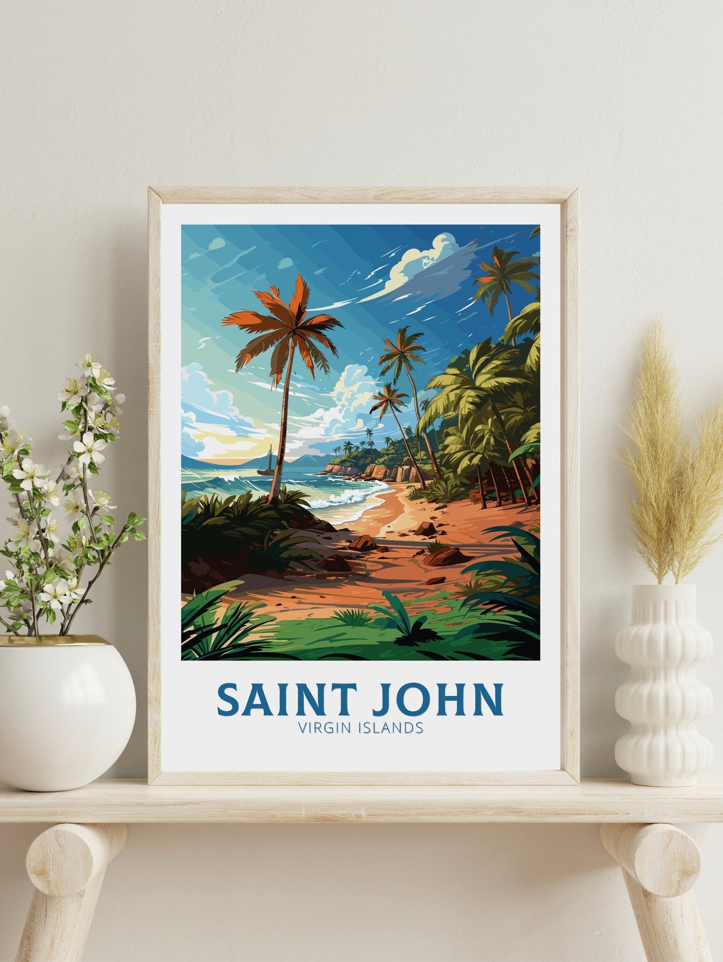 Saint John Island Print