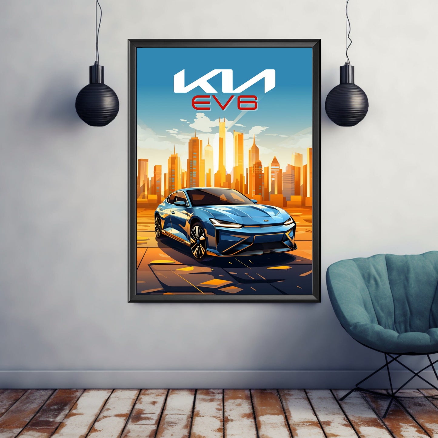 Kia EV6 Poster