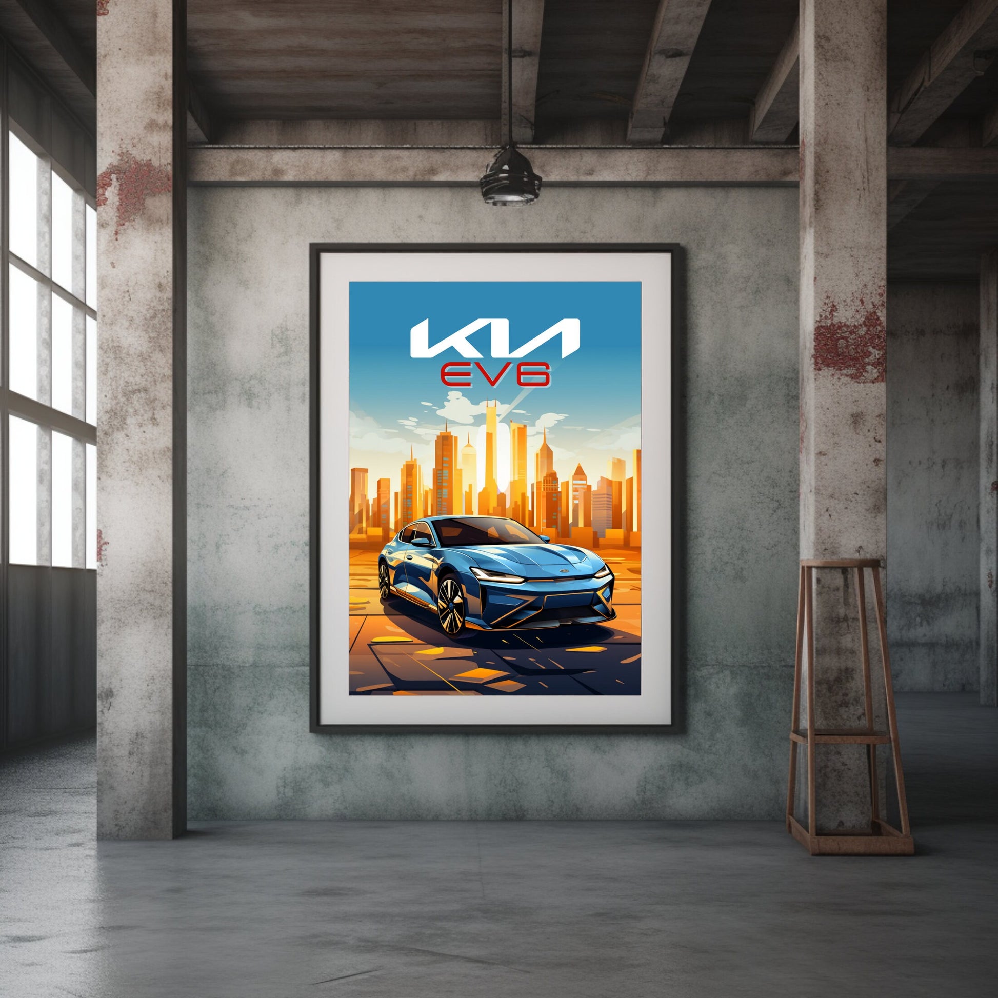 Kia EV6 Poster