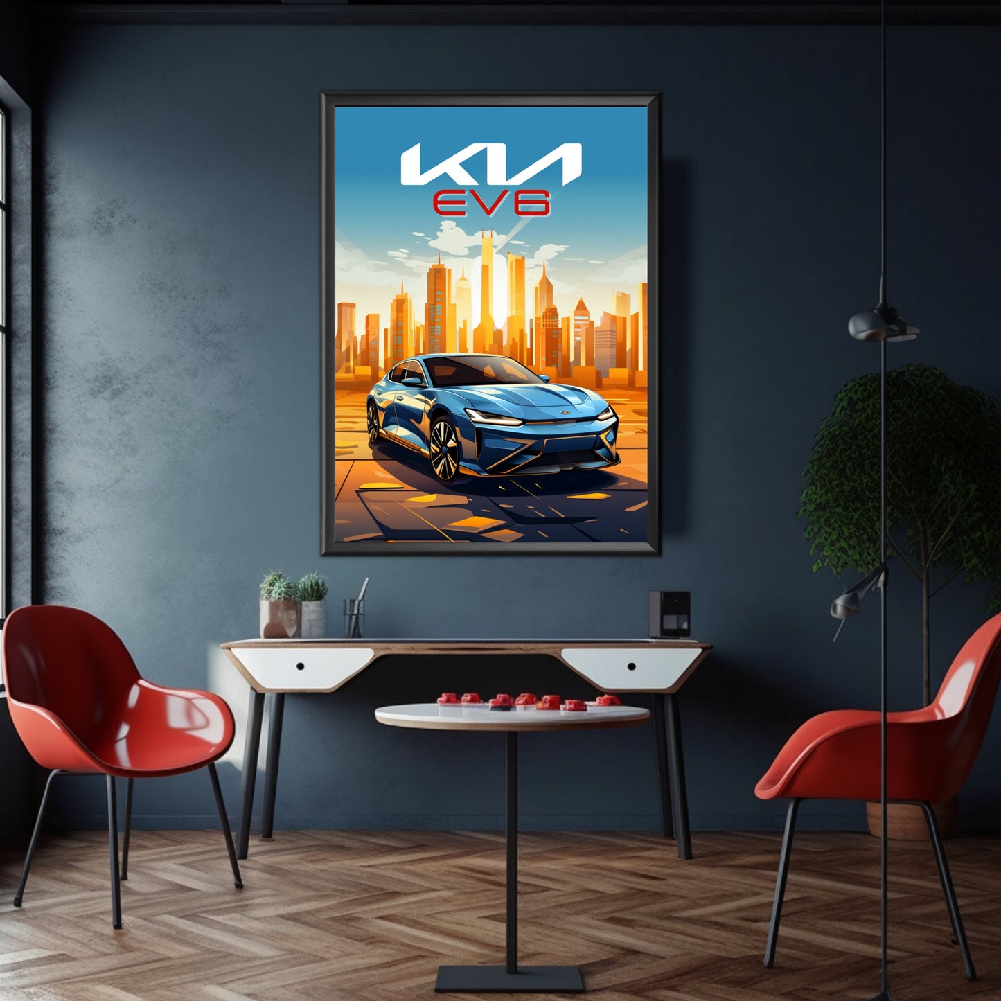 Kia EV6 Poster