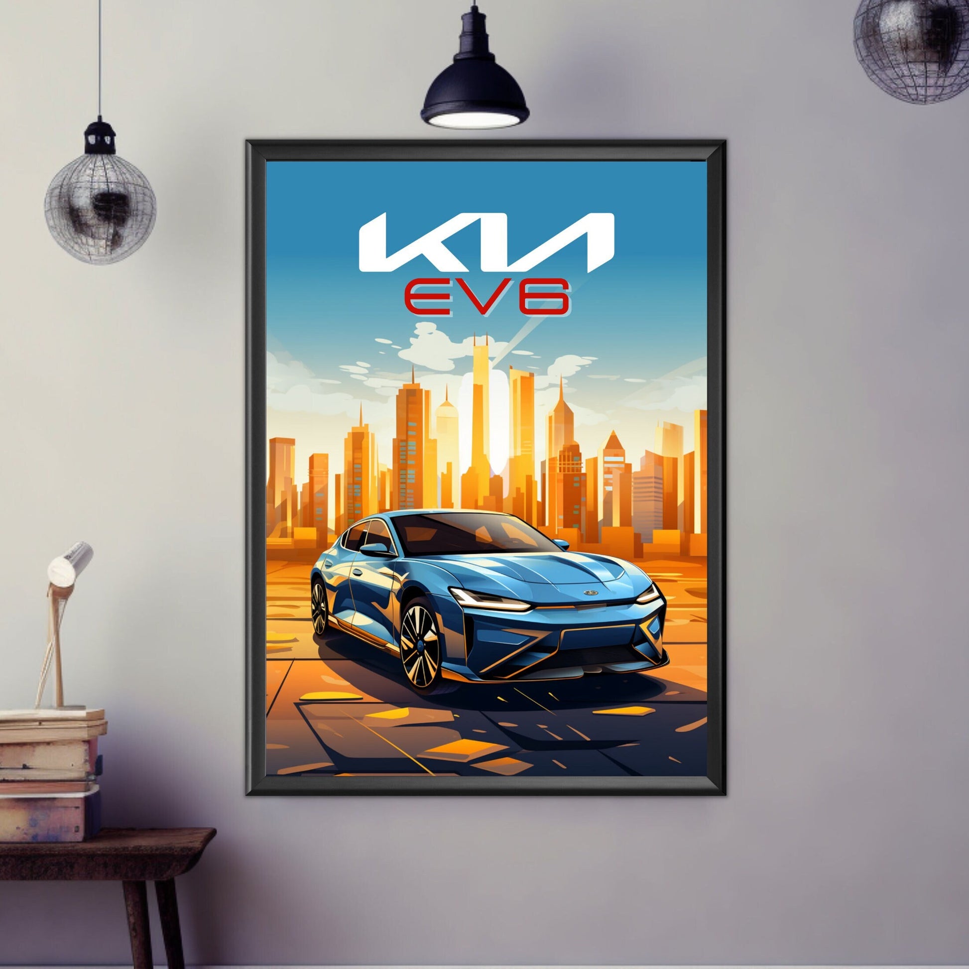 Kia EV6 Poster