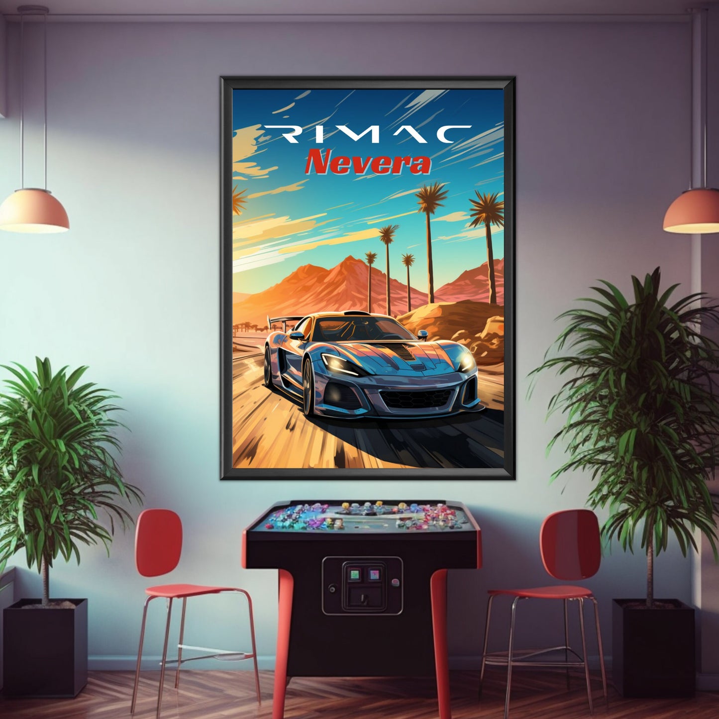 Rimac Nevera Poster