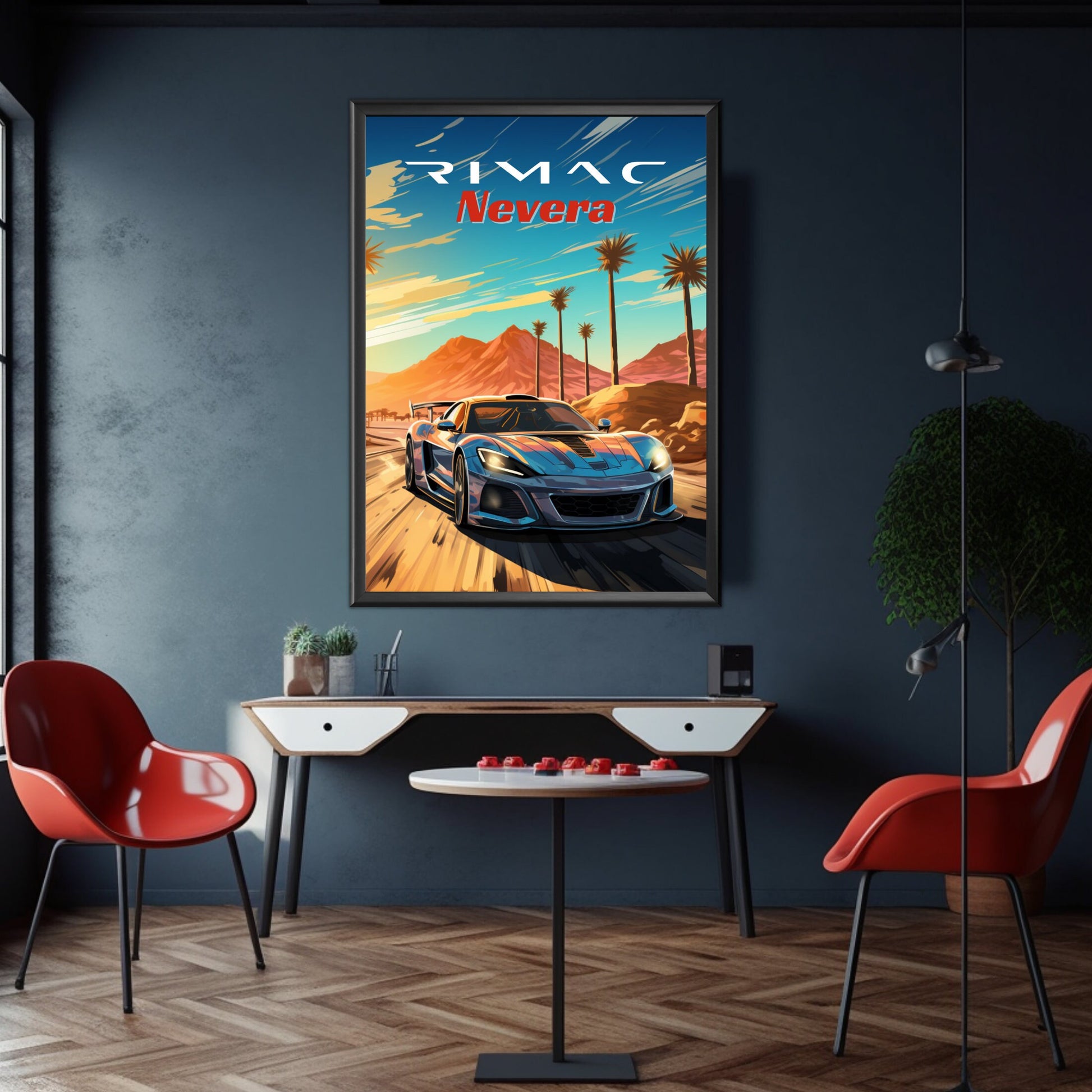 Rimac Nevera Poster