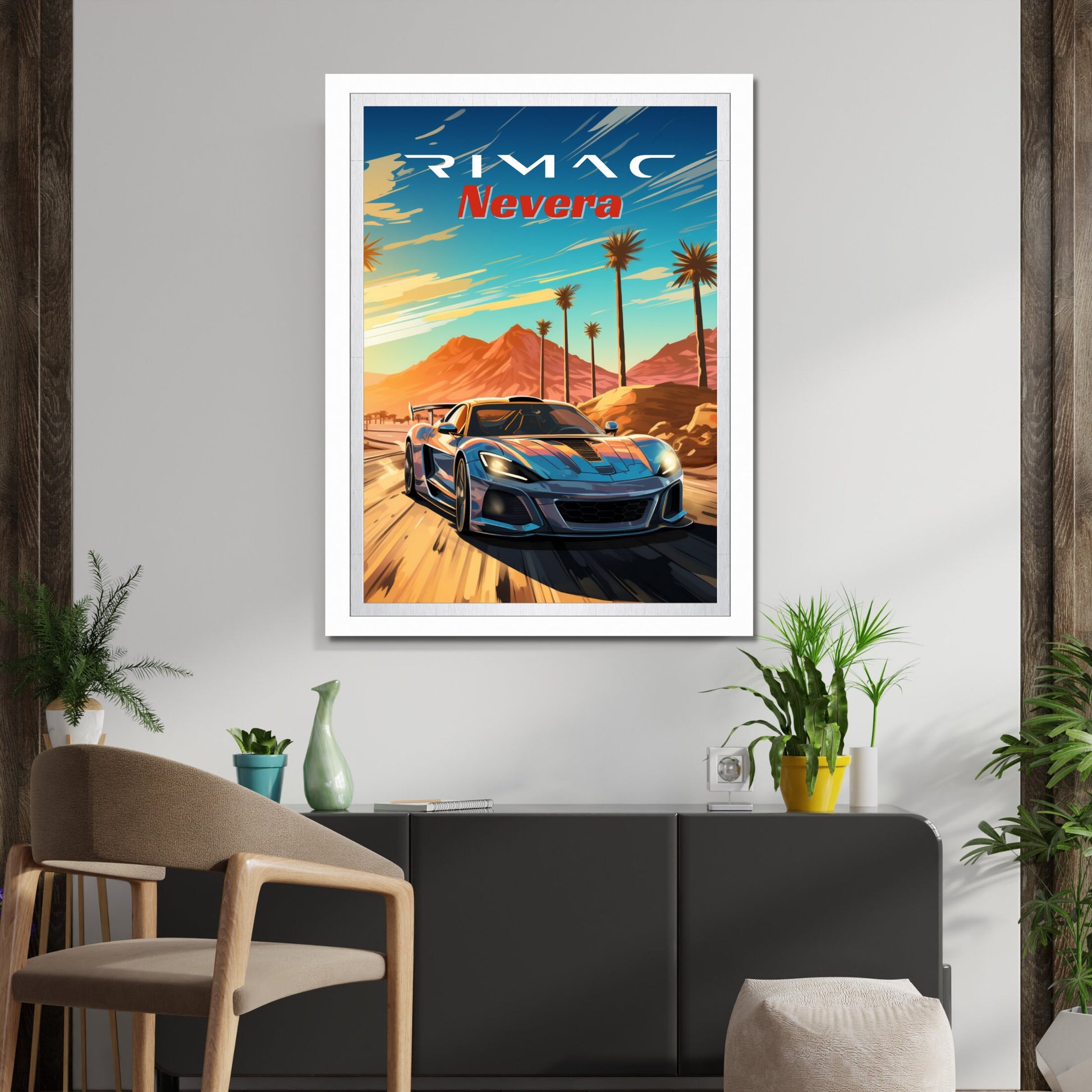 Rimac Nevera Poster