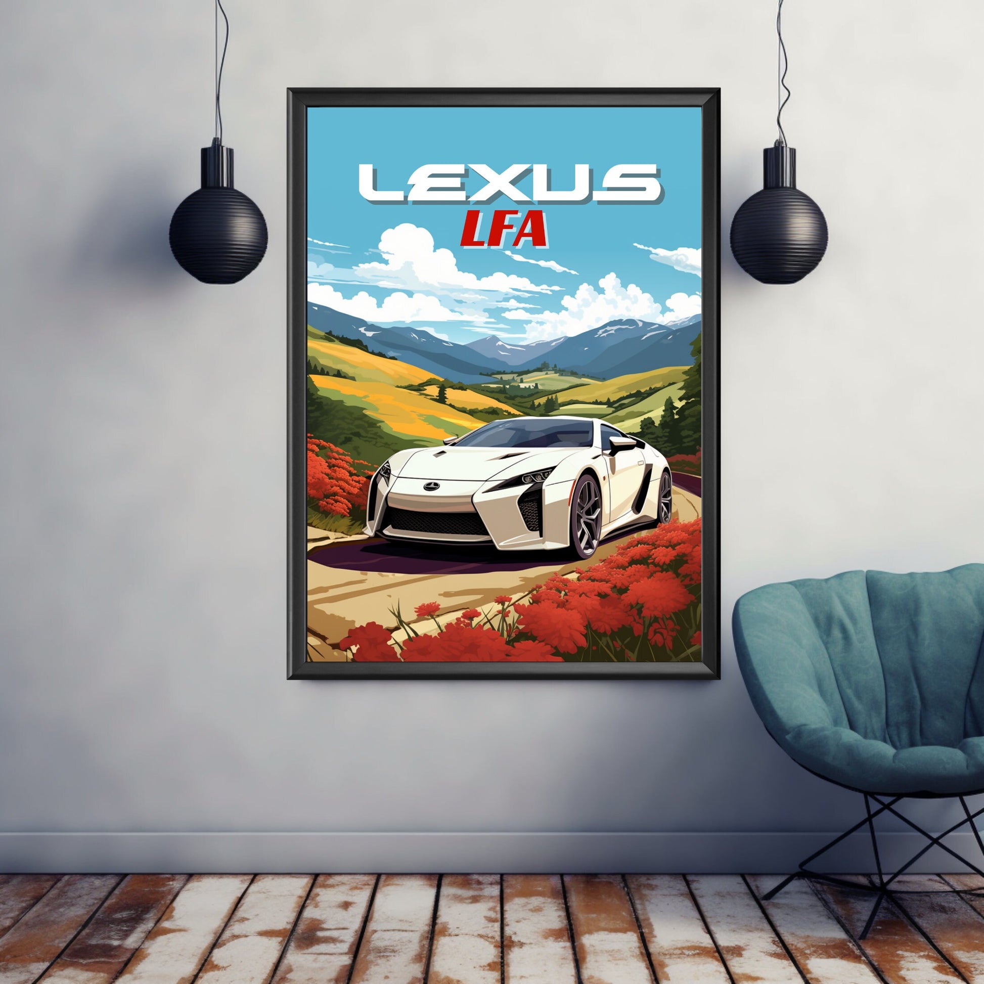 Lexus LFA Poster