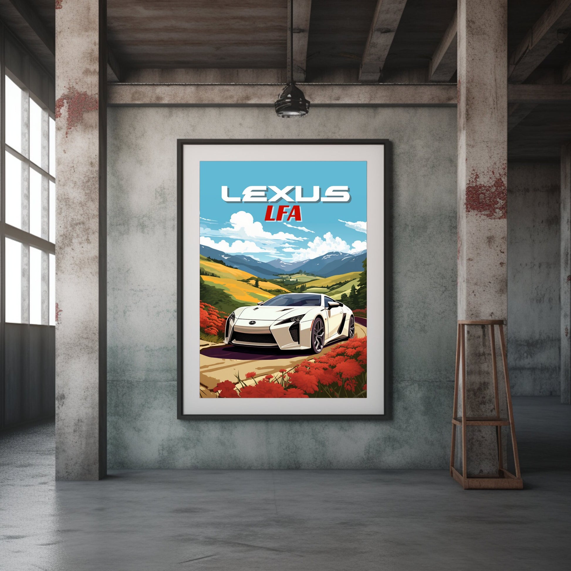 Lexus LFA Poster