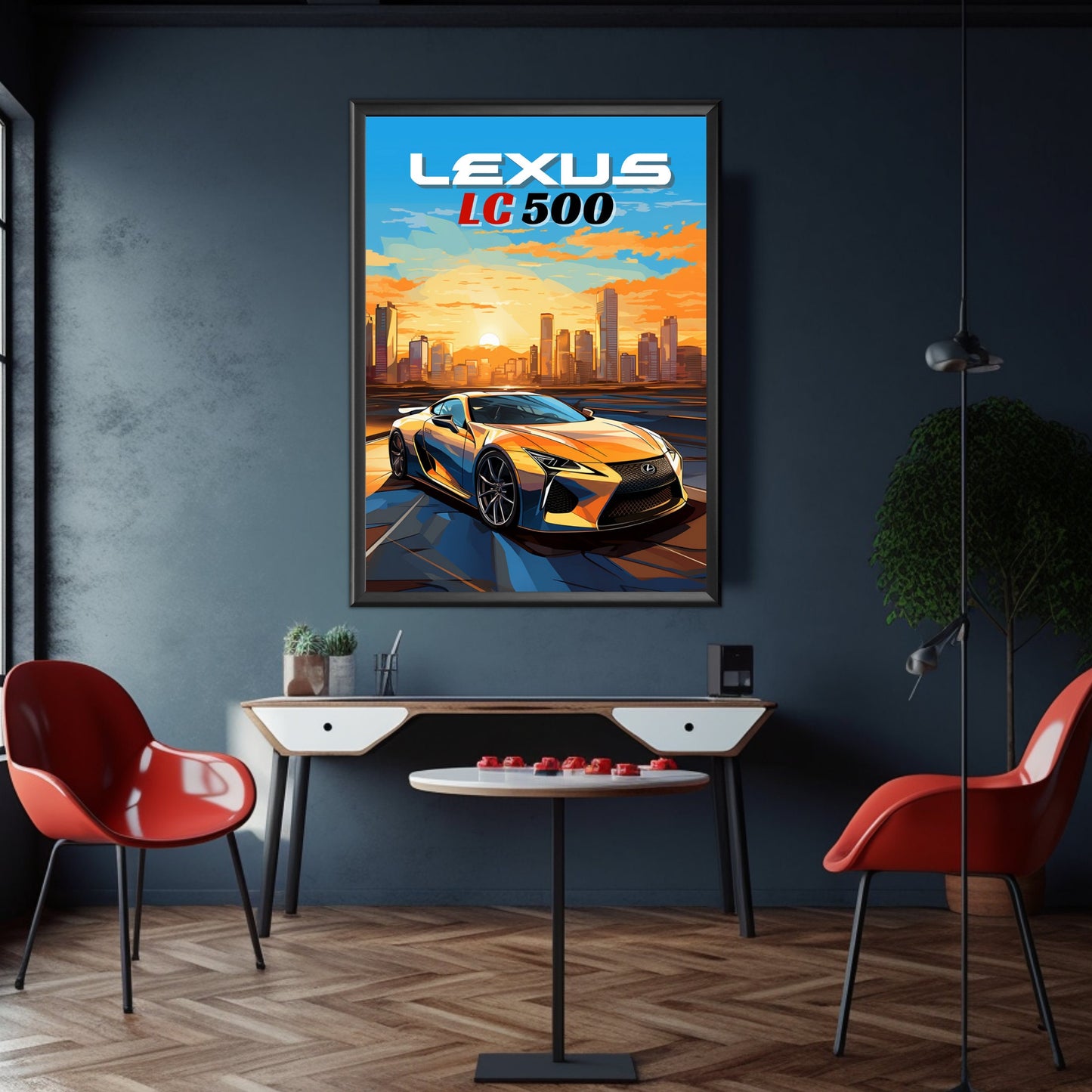 Lexus LC 500 Poster