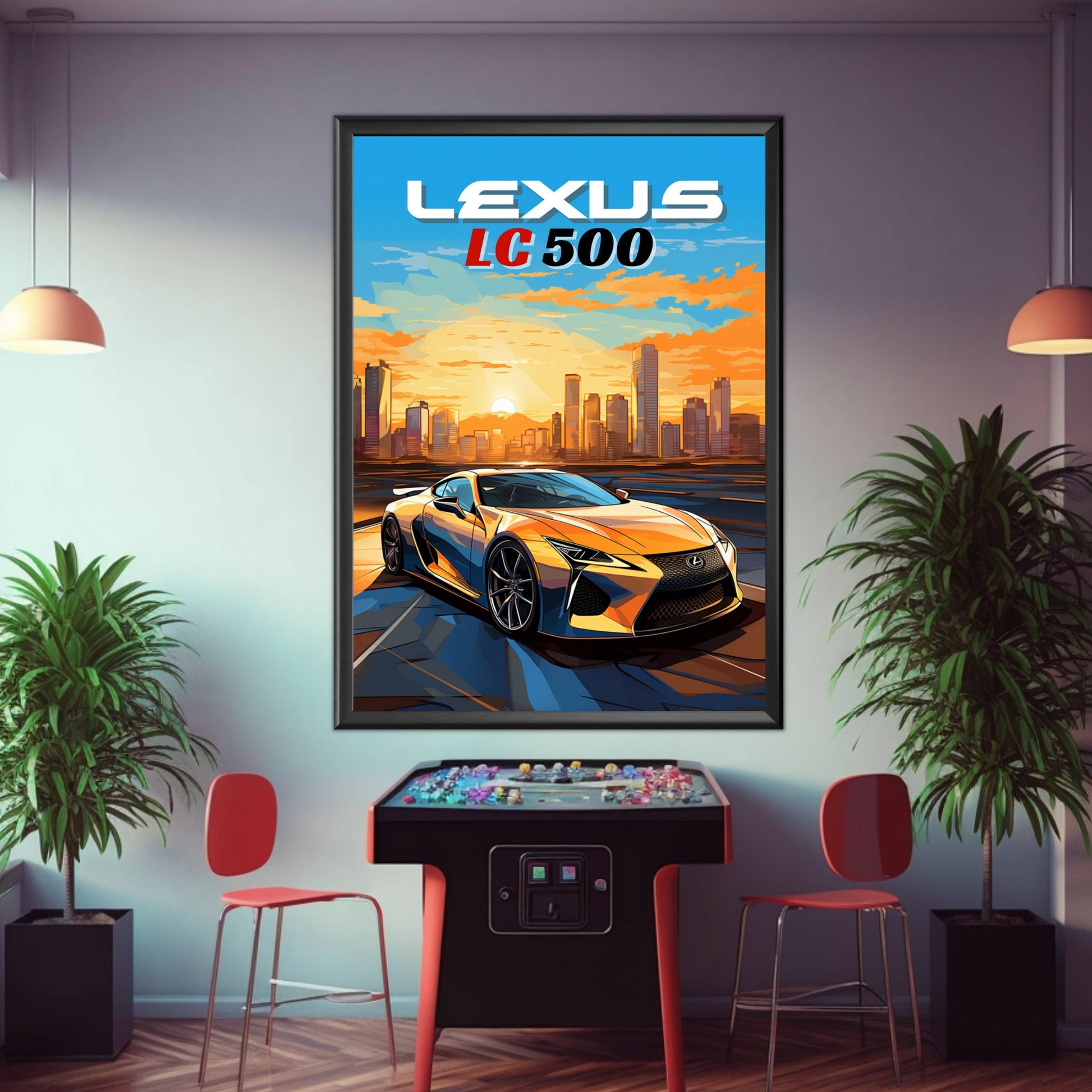 Lexus LC 500 Poster