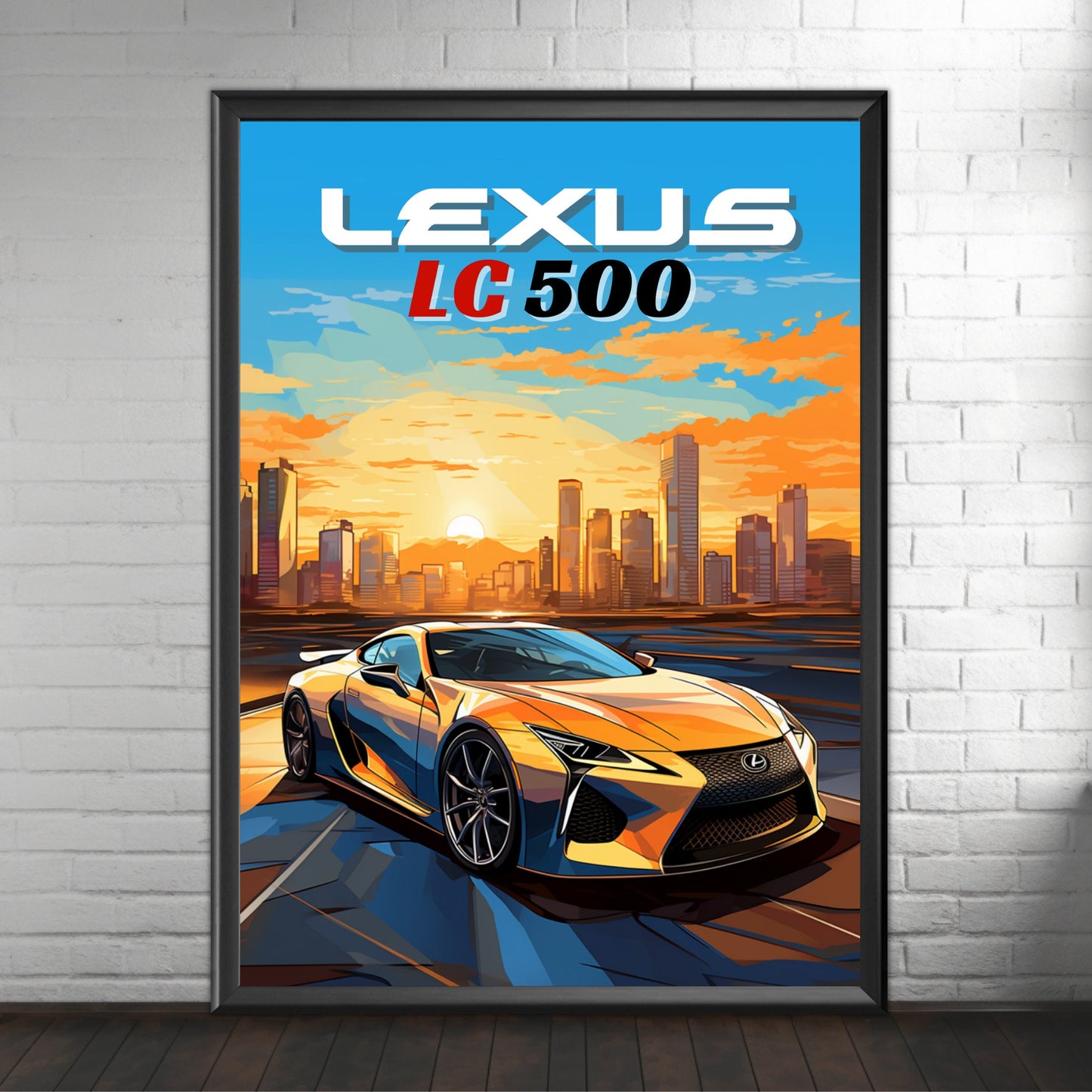 Lexus LC 500 Poster