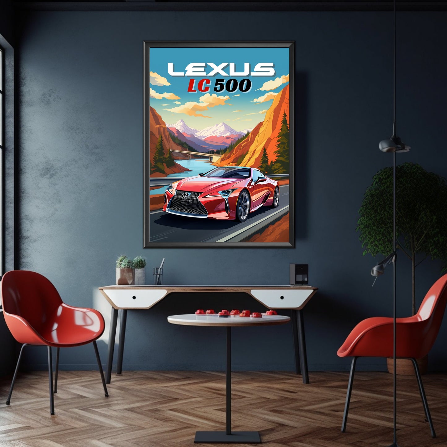 Lexus LC 500 Print